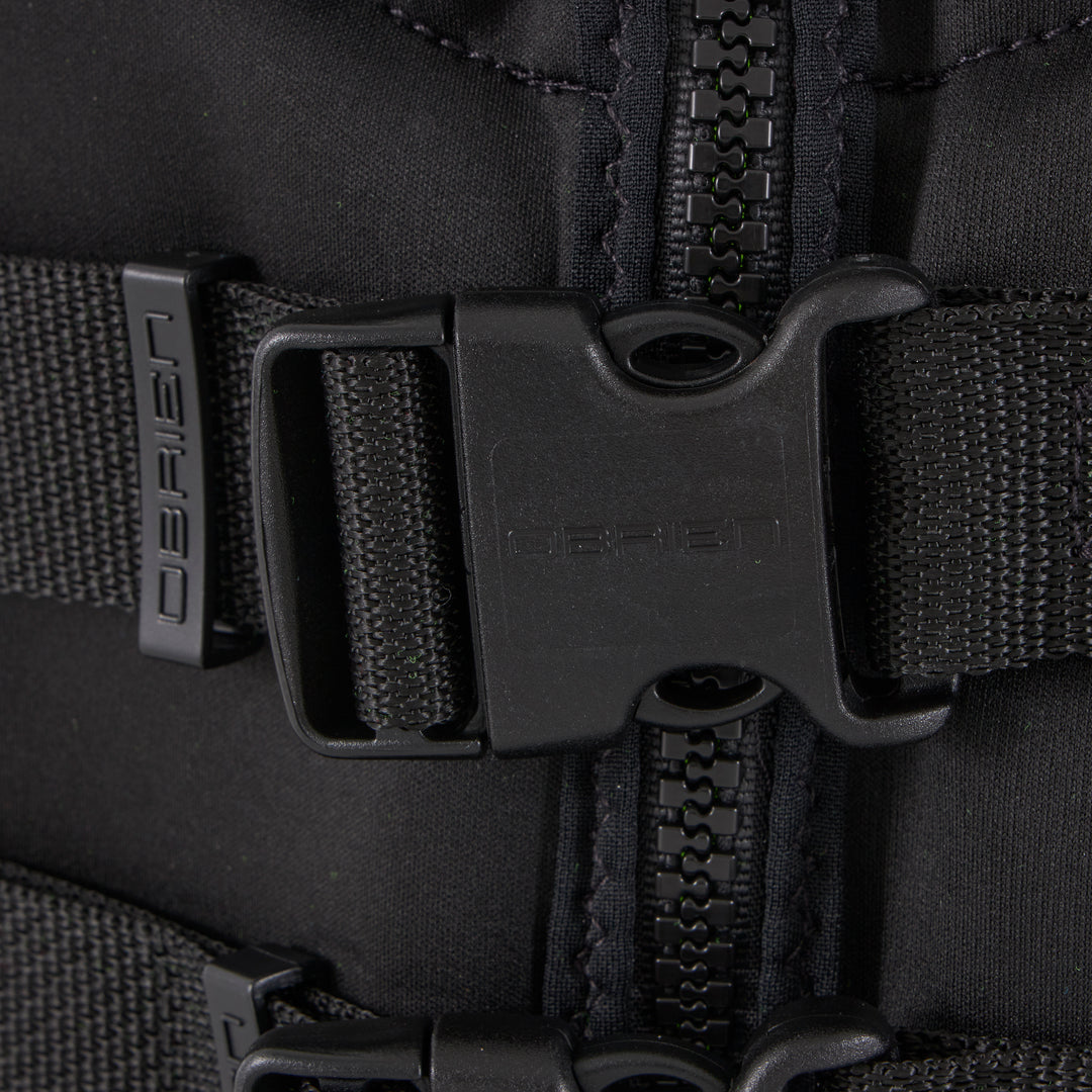 O'Brien Mens Traditional Lightweight Front Zip BioLite Life Jacket, 2XL, Yellow - VMInnovations