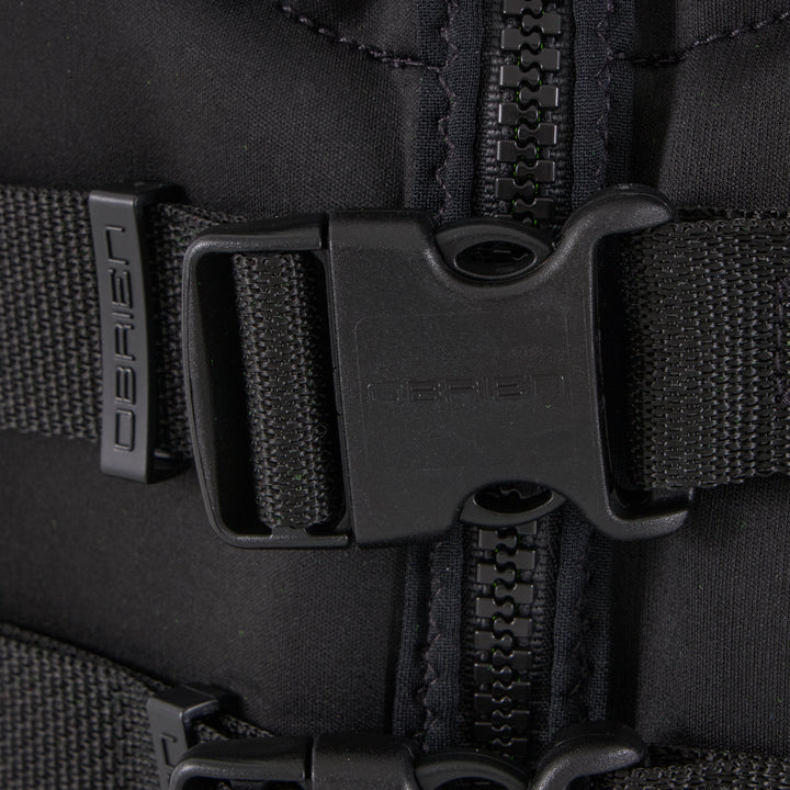 O'Brien Mens Traditional Lightweight Front Zip BioLite Life Jacket, 2XL, Yellow - VMInnovations