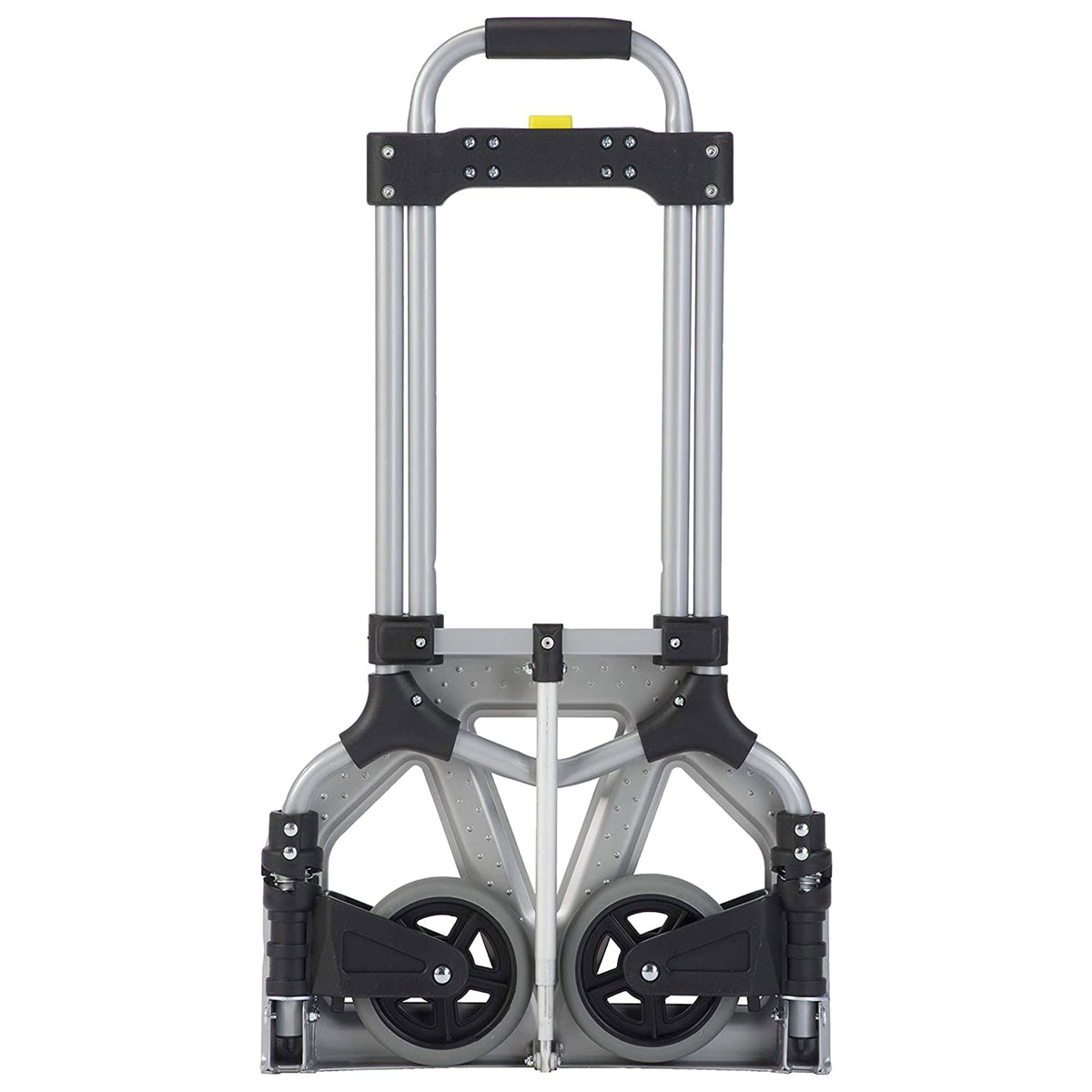 Magna Cart Personal MCI Folding Steel Hand Truck, 160lb Capacity, Silver/Black