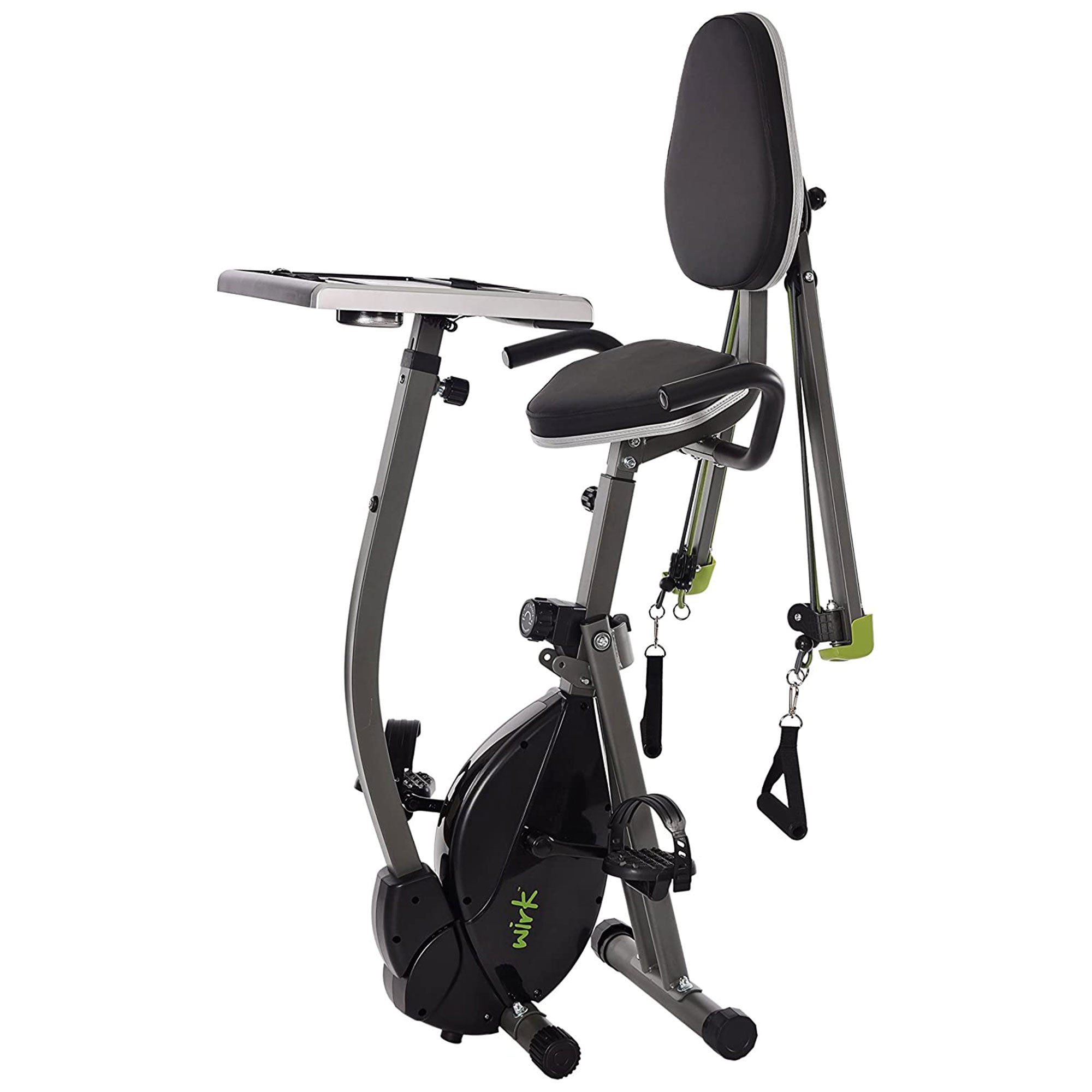 85-2449 Wirk Ride Exercise Bike Workstation & Standing Desk (Used) - VMInnovations