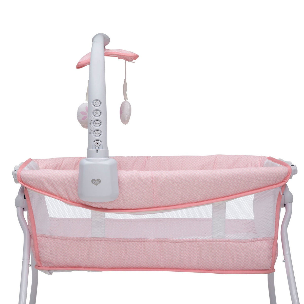 Delta Children Minnie Mouse Foldable Portable Bedside Activity Bassinet Crib - VMInnovations