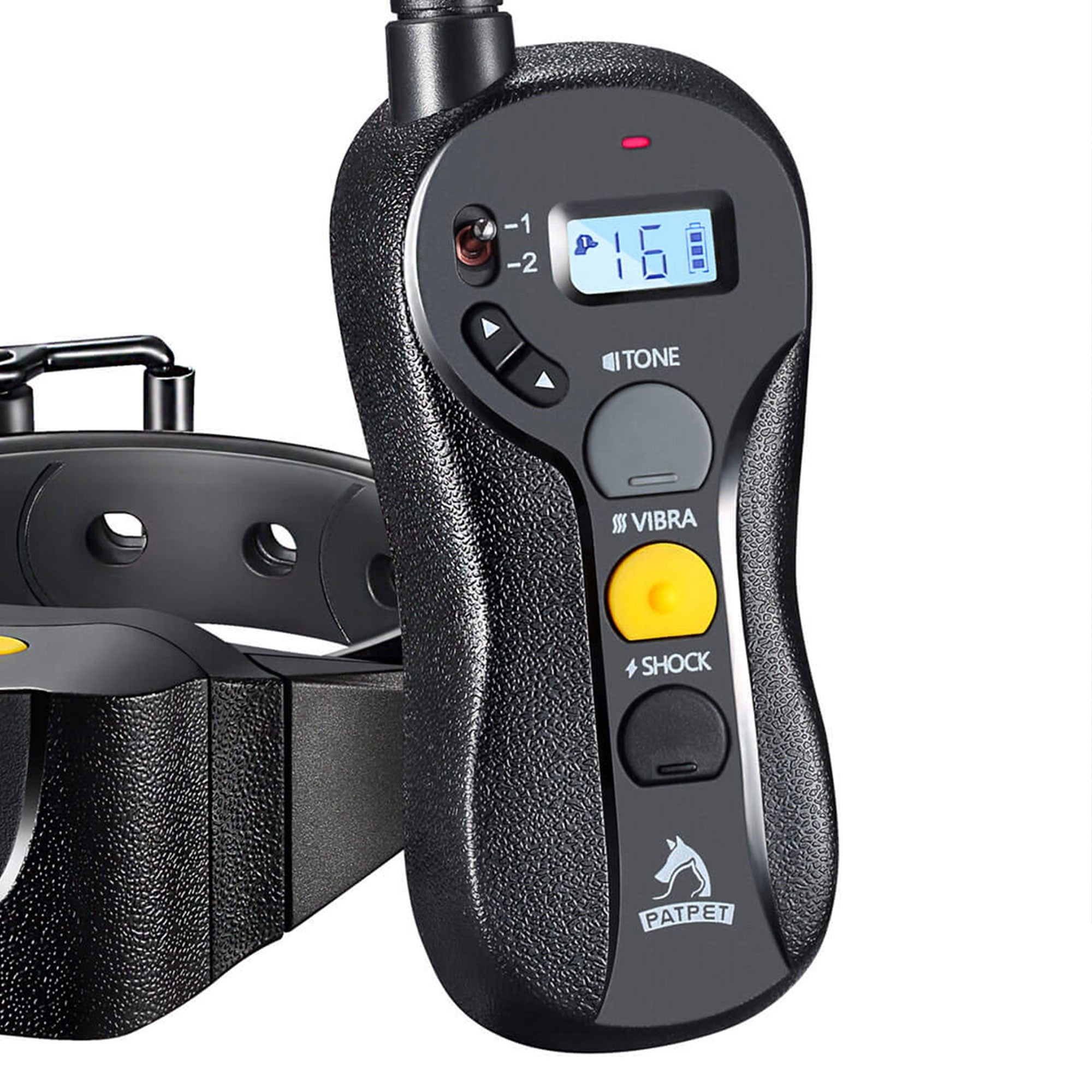 PATPET 680A & 640A Rechargeable Waterproof Dog Training Shock Collars, 130lb Max