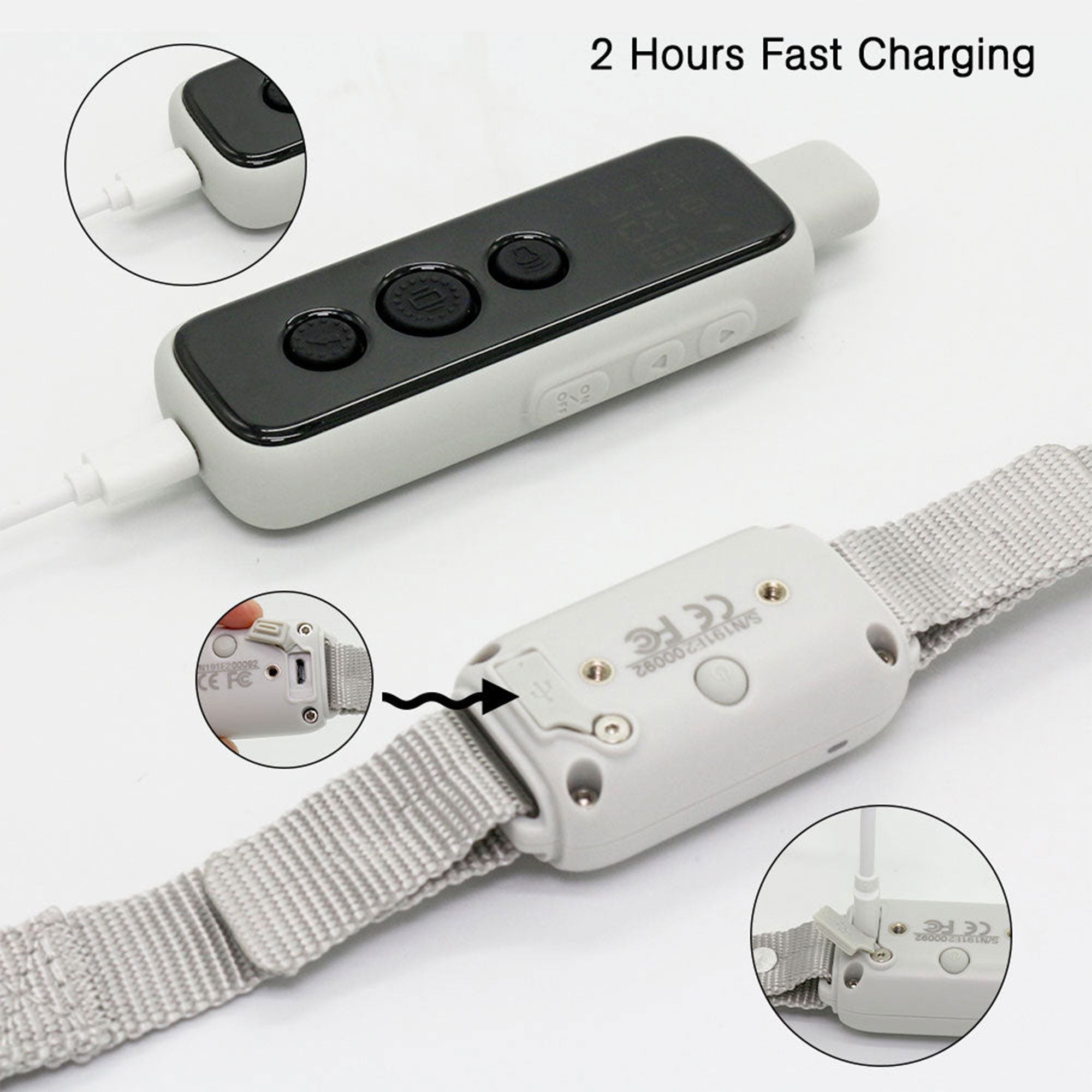 PATPET 680A & 650A Rechargeable Waterproof Dog Training Shock Collars, 130lb Max