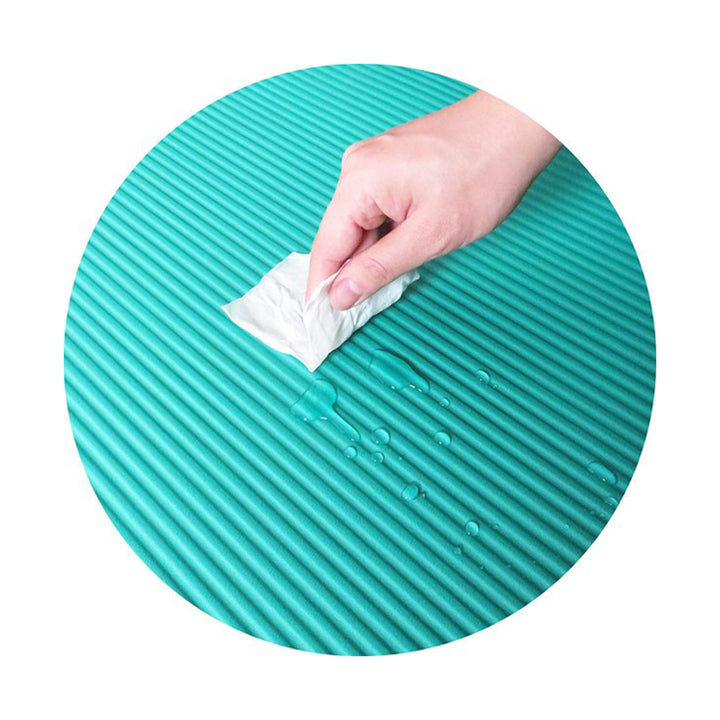 BalanceFrom Fitness GoYoga 71x24in Anti Tear Exercise Yoga Mat with Strap, Green - VMInnovations