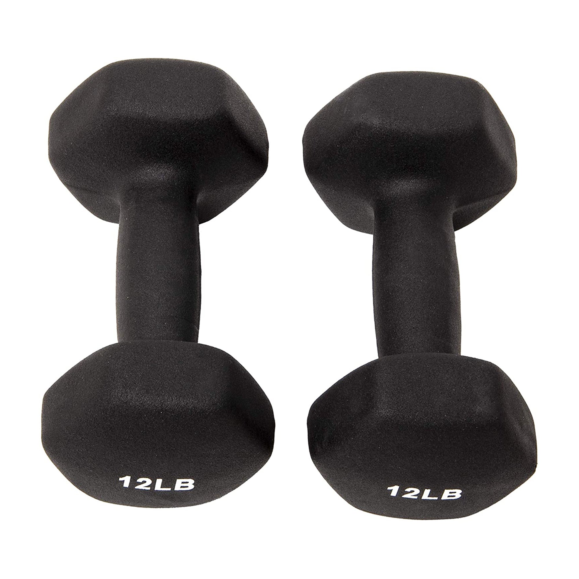 BalanceFrom Fitness 5, 8, and 12Lb Neoprene Coated Dumbbell Set with Stand(Used)