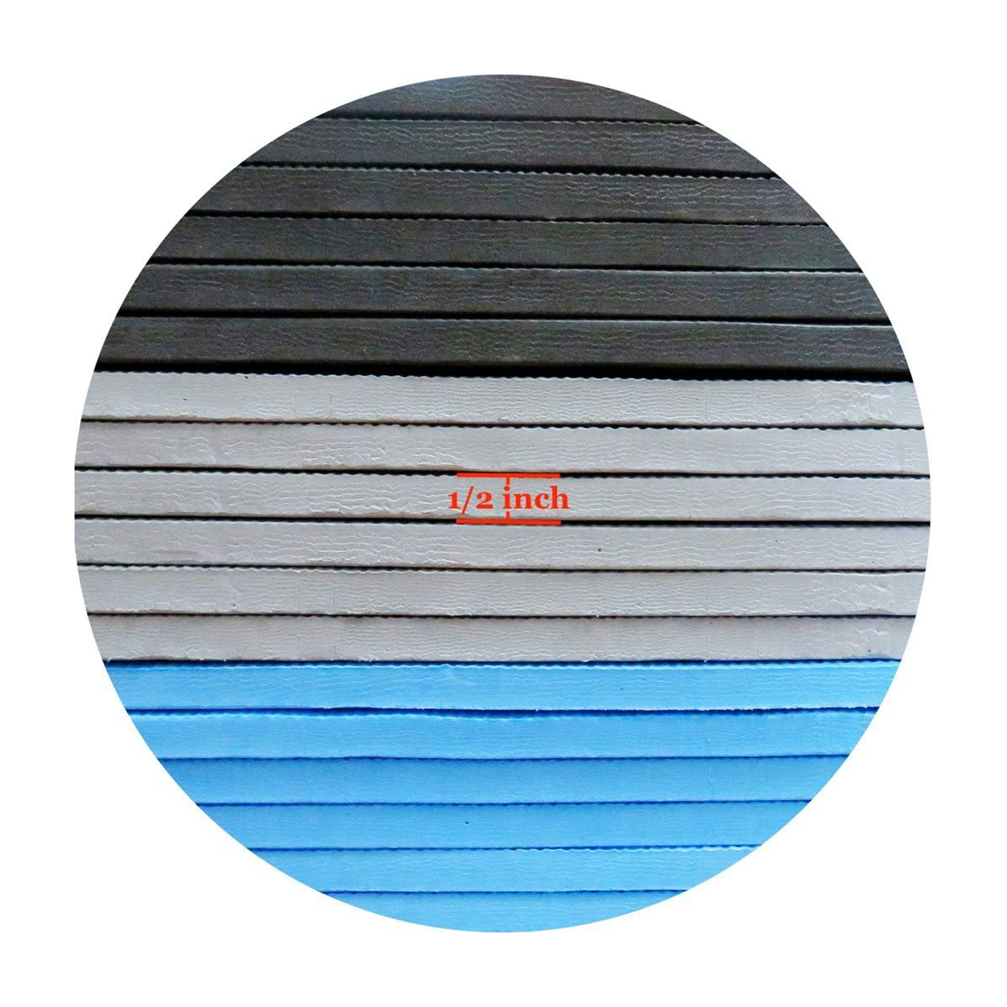 BalanceFrom Fitness 144 Sq Ft Interlocking EVA Foam Exercise Mat Tiles (Used) - VMInnovations