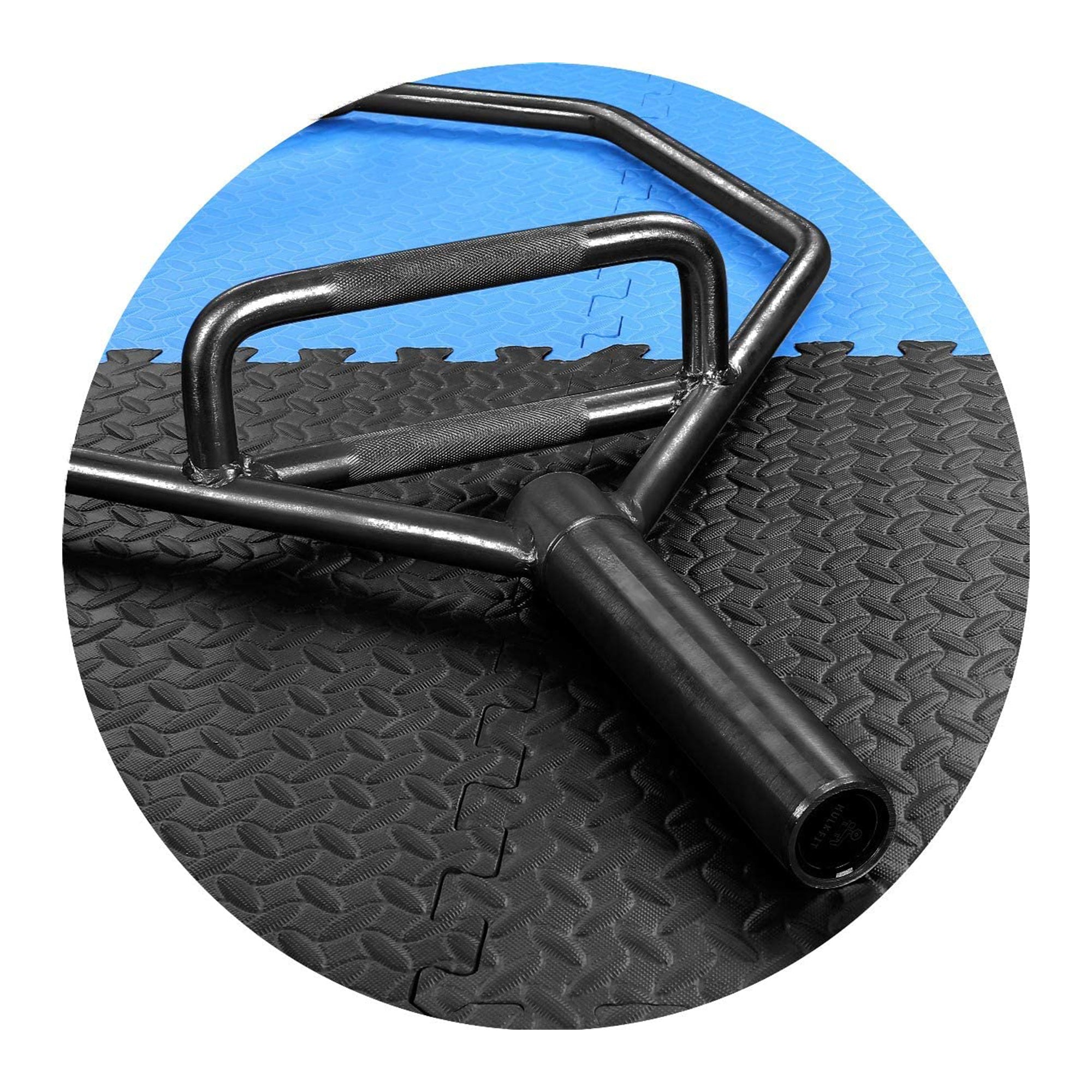 BalanceFrom Fitness 2 Inch Olympic Hex Weight Lifting Trap Bar, 1,000lb Capacity