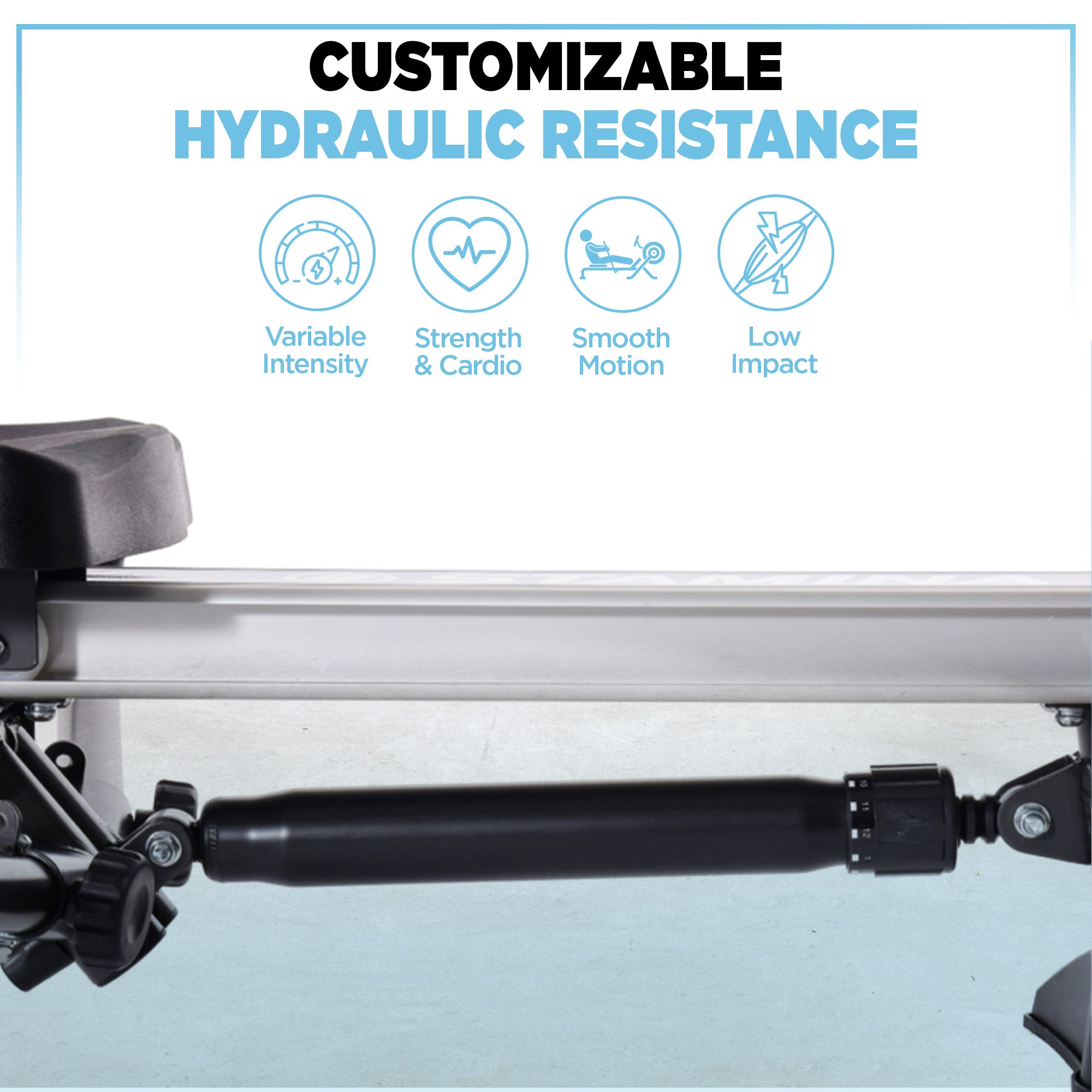 Stamina Products BodyTrac Glider Rowing Fitness Machine with Monitor (Open Box) - VMInnovations