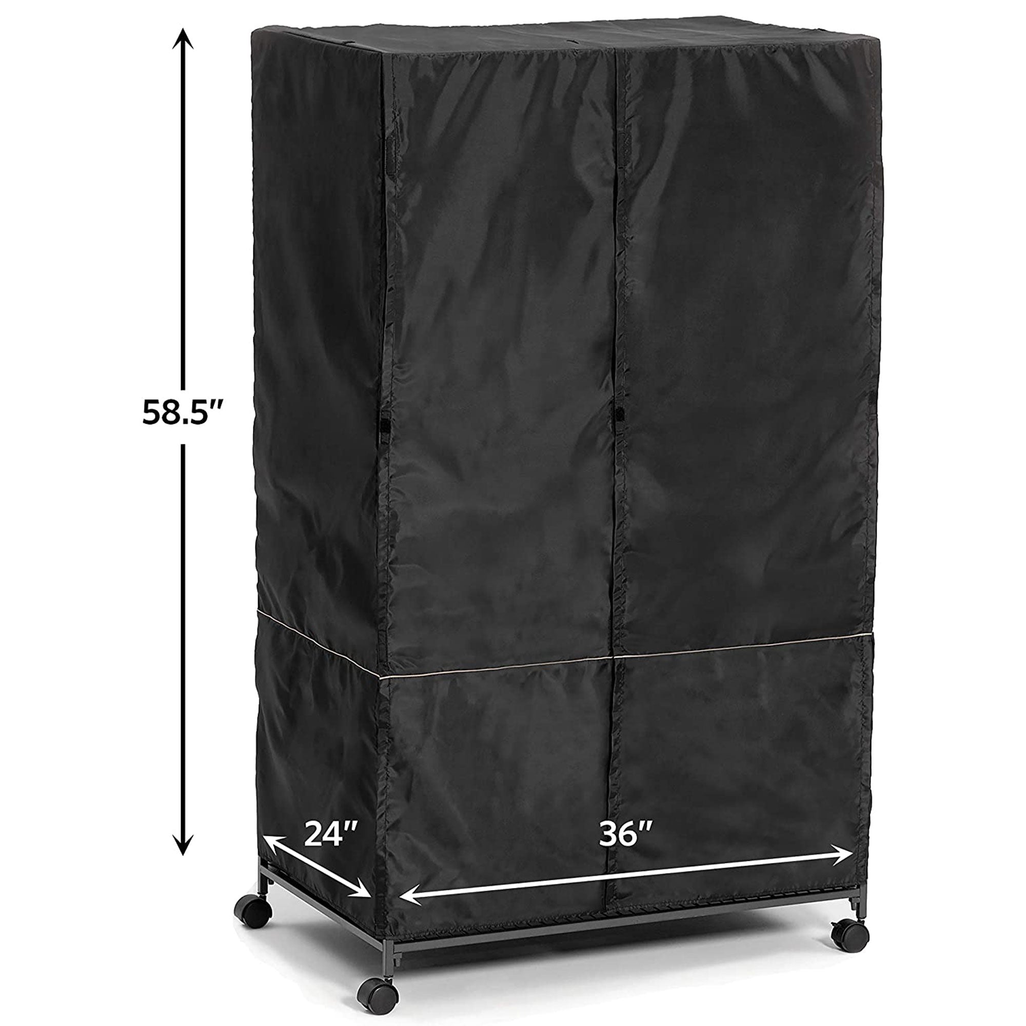 MidWest Homes For Pets 59 Inch Quiet Time Small Animal Privacy Cage Cover, Black