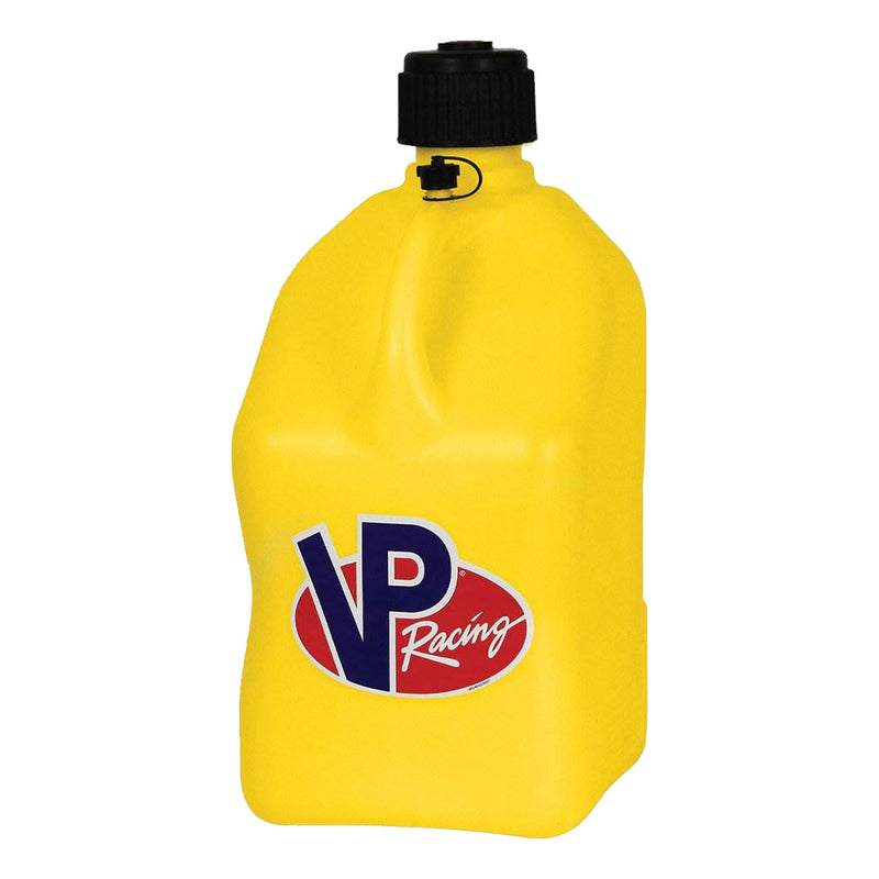 VP Racing Fuels 14 In Hose + Easy Hose Bender + 5 Gallon Utility Jug Can, Yellow