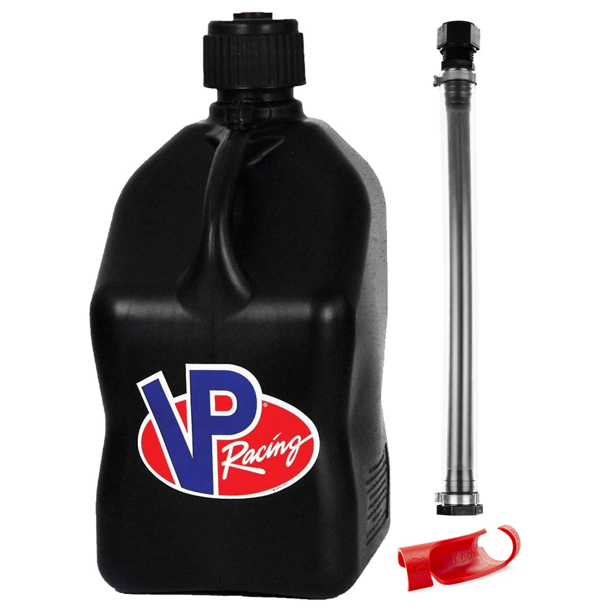 VP Racing Get Bent Hose Bender with 14 Inch Hose and 5 Gallon Jug, Black