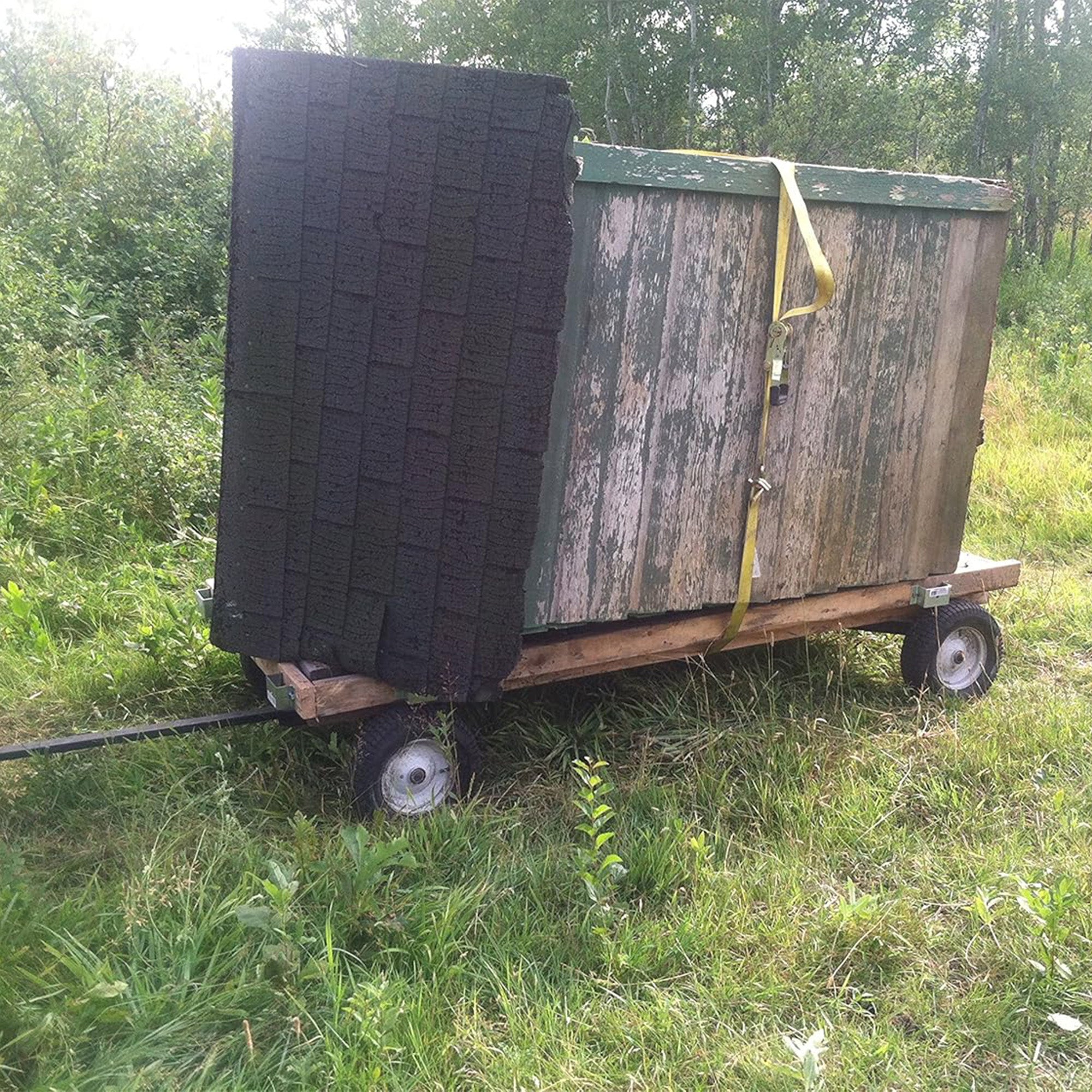 Field Tuff Tow-Behind Utility Trailer for ATV, UTV, or Tractor, 2200 lb Capacity