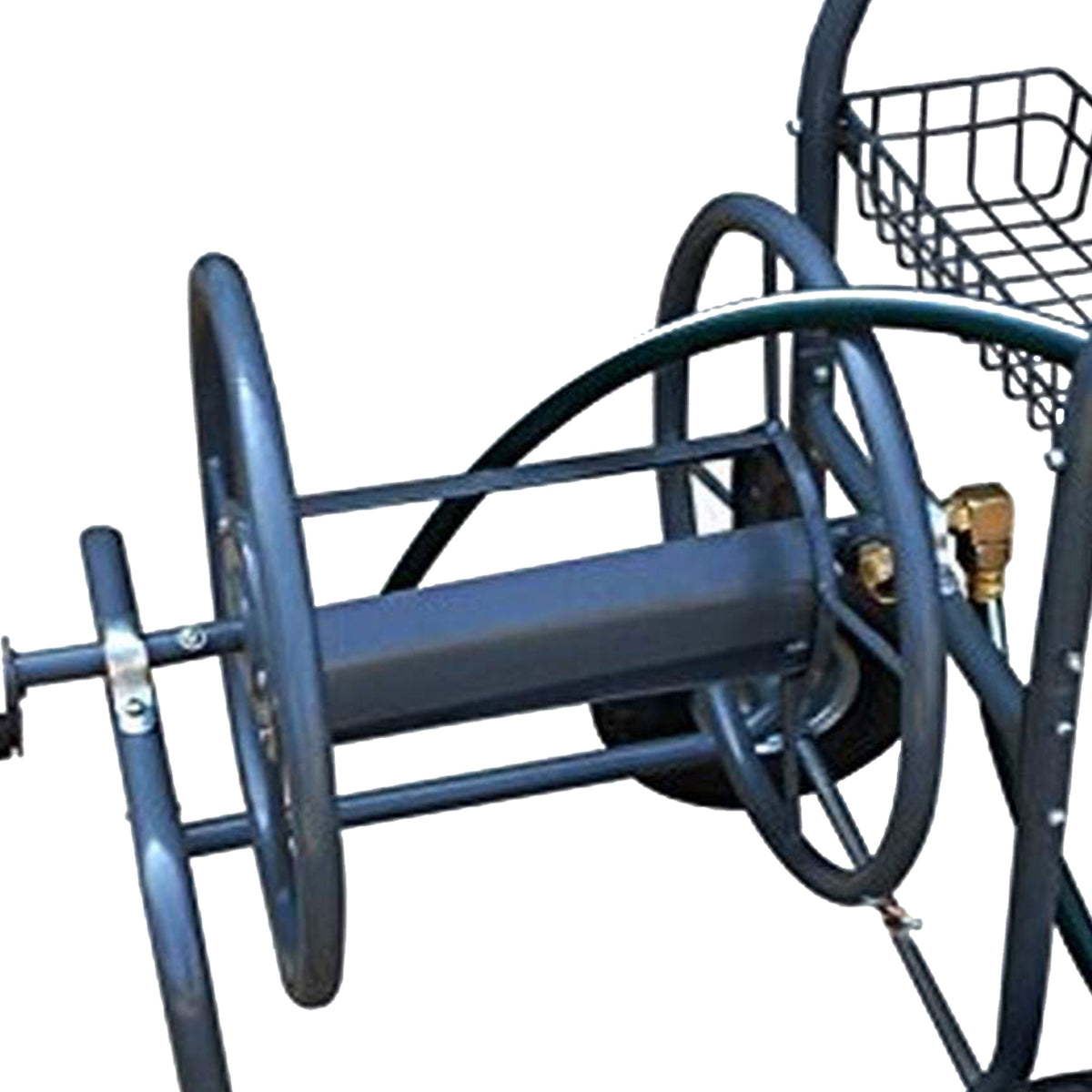 Yard Tuff YTF-26058HRC2 4 Wheel 260 Foot Steel Heavy Duty Water Hose Reel Cart