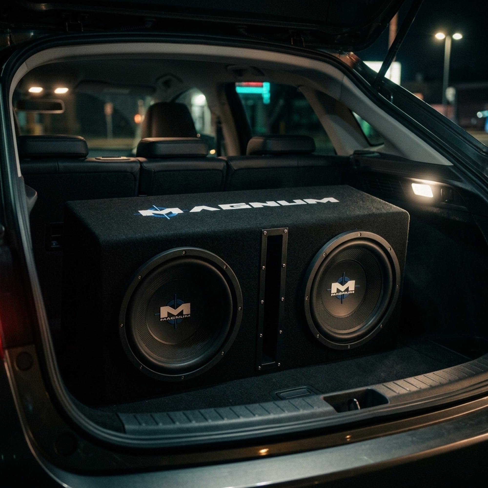 MTX Magnum MB210SP 10-Inch 400W RMS Dual Loaded Subwoofer Sub Box System Package - VMInnovations