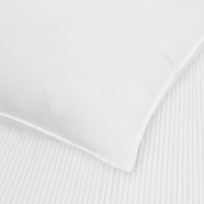 BioPEDIC Plush Bed Pillow with Cotton Cover, 4 Pack, Standard, White (Used)