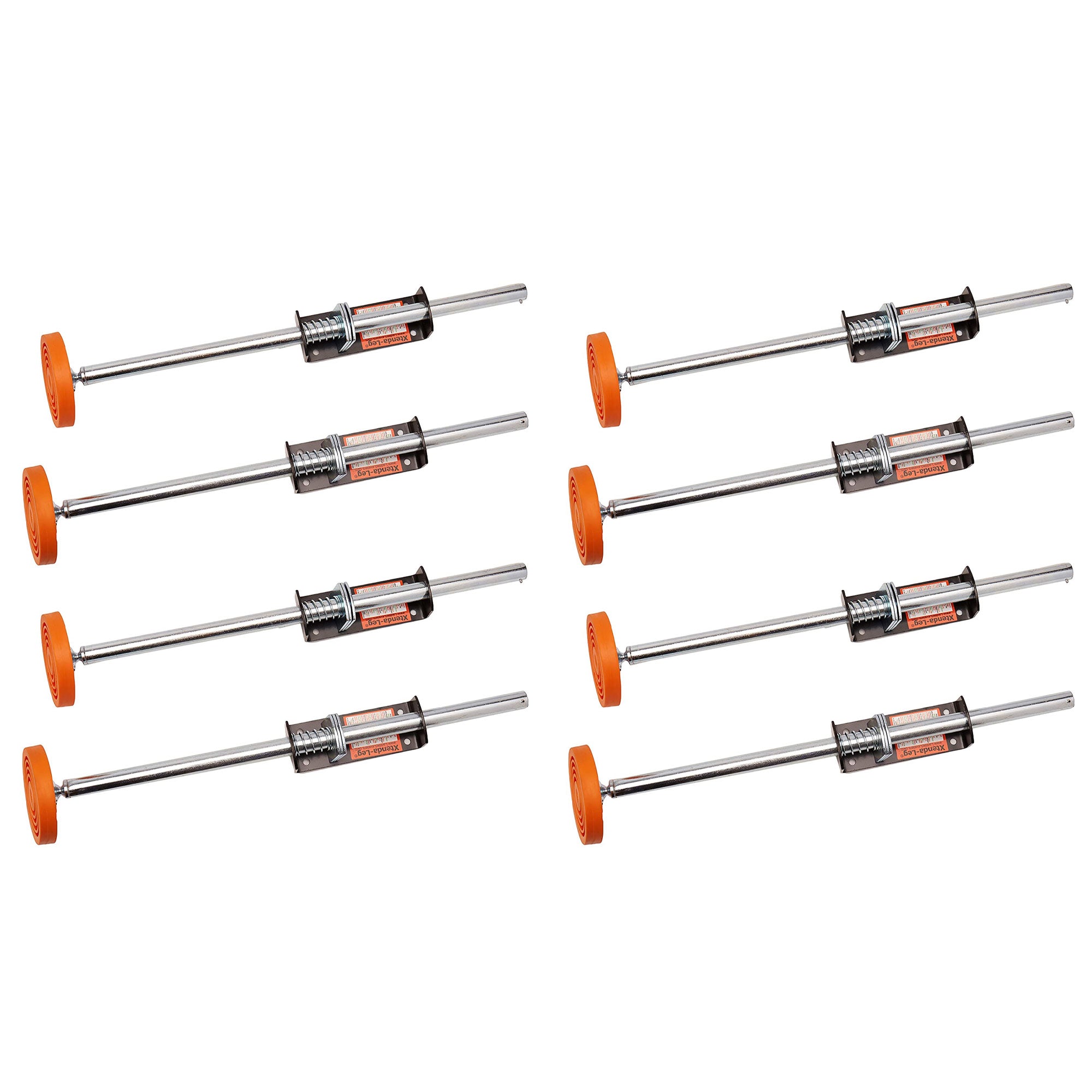 Xtenda-Leg Steel Extension Ladder Leveler with Rubber Adjustable Feet (4 Pack)