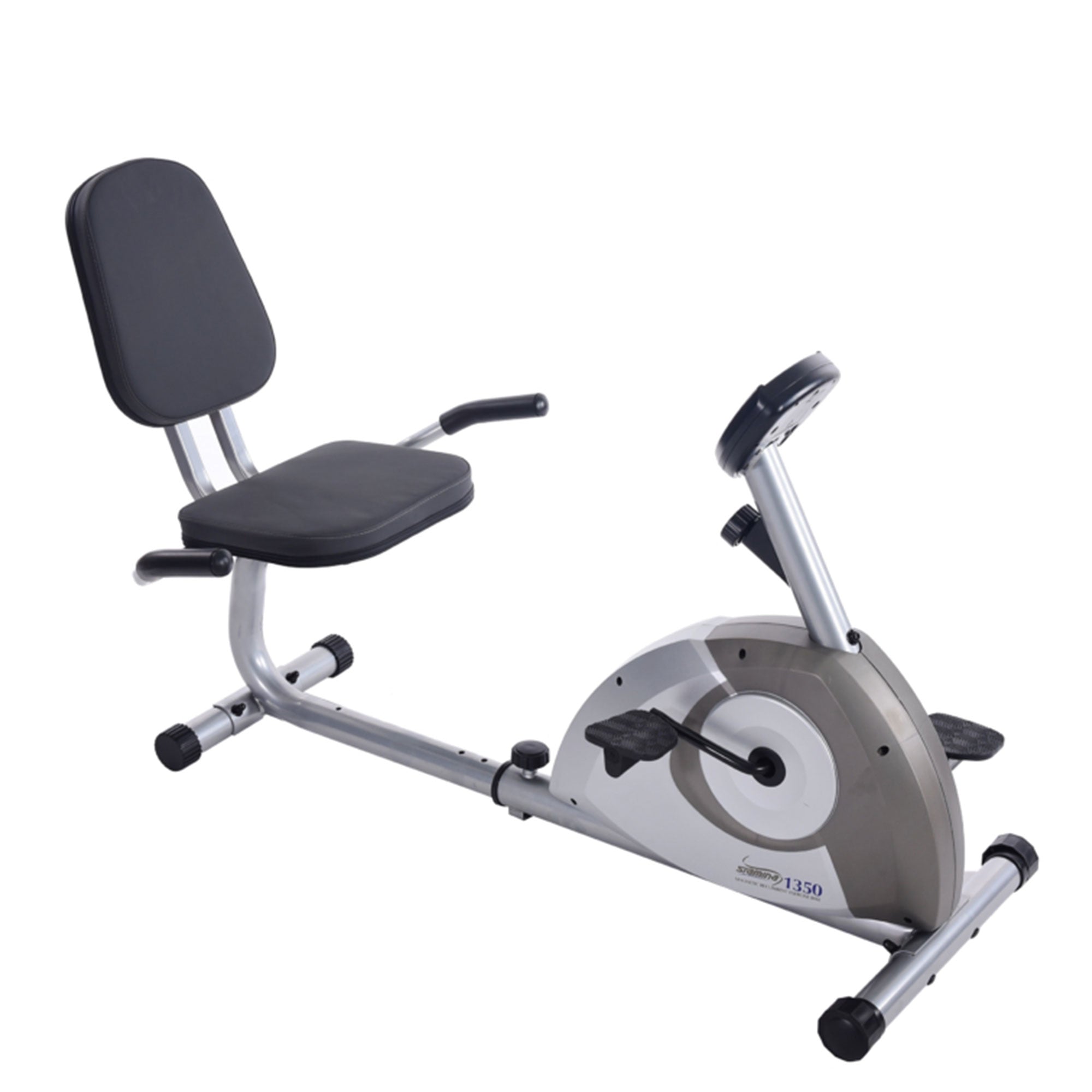 Stamina Products 1350 Magnetic Resistance Recumbent Walk Thru Exercise Bike
