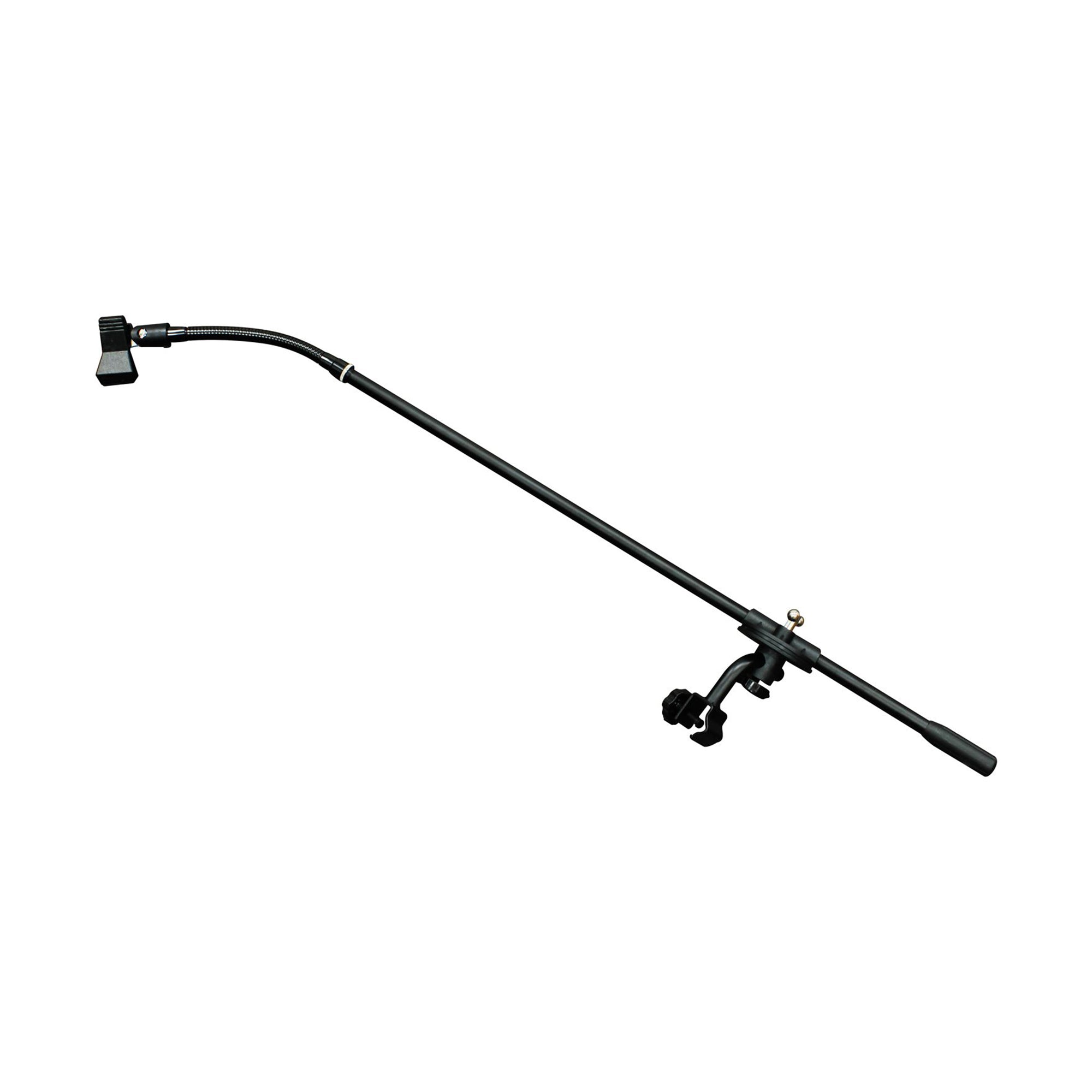 Odyssey Case 2 Tier DJ X Stand Combo Pack with Mic Boom and Top Shelf, Black - VMInnovations