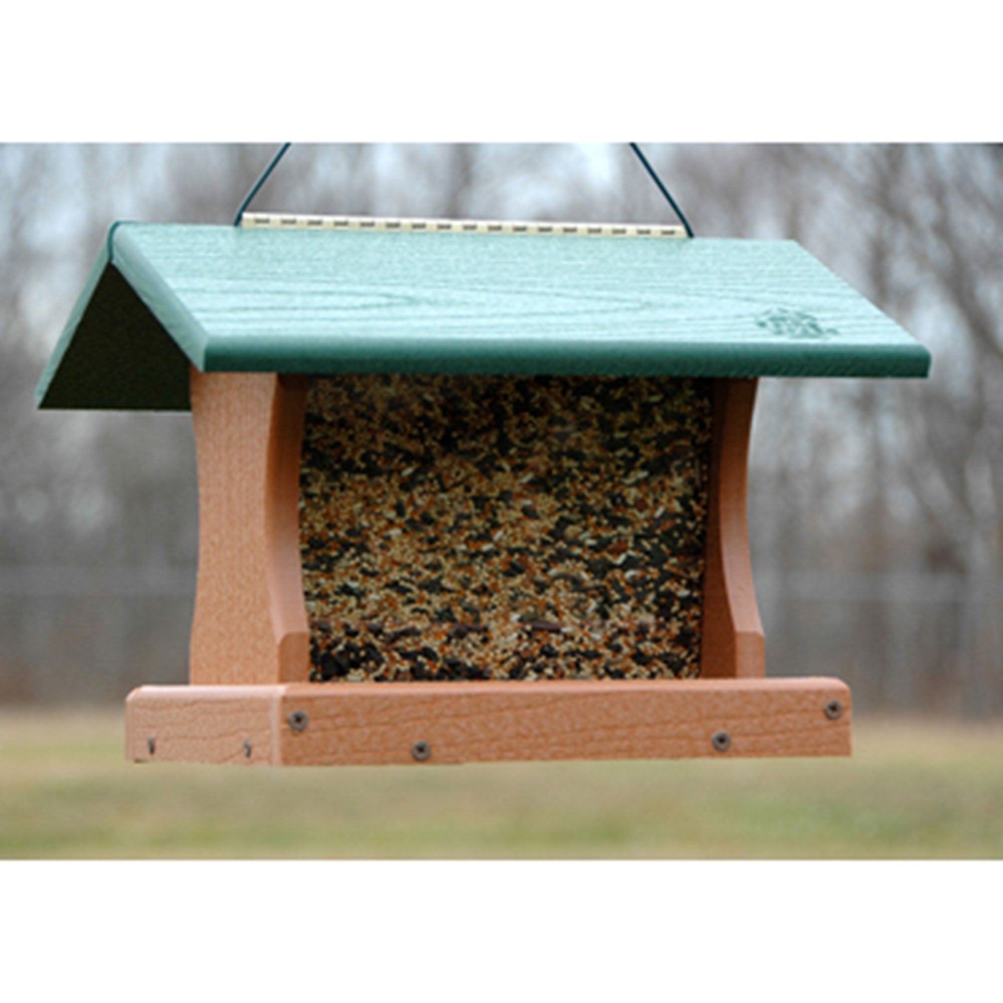 Woodlink Going Green Hanging Mount Backyard Large Premier Wild Bird Ranch Feeder - VMInnovations