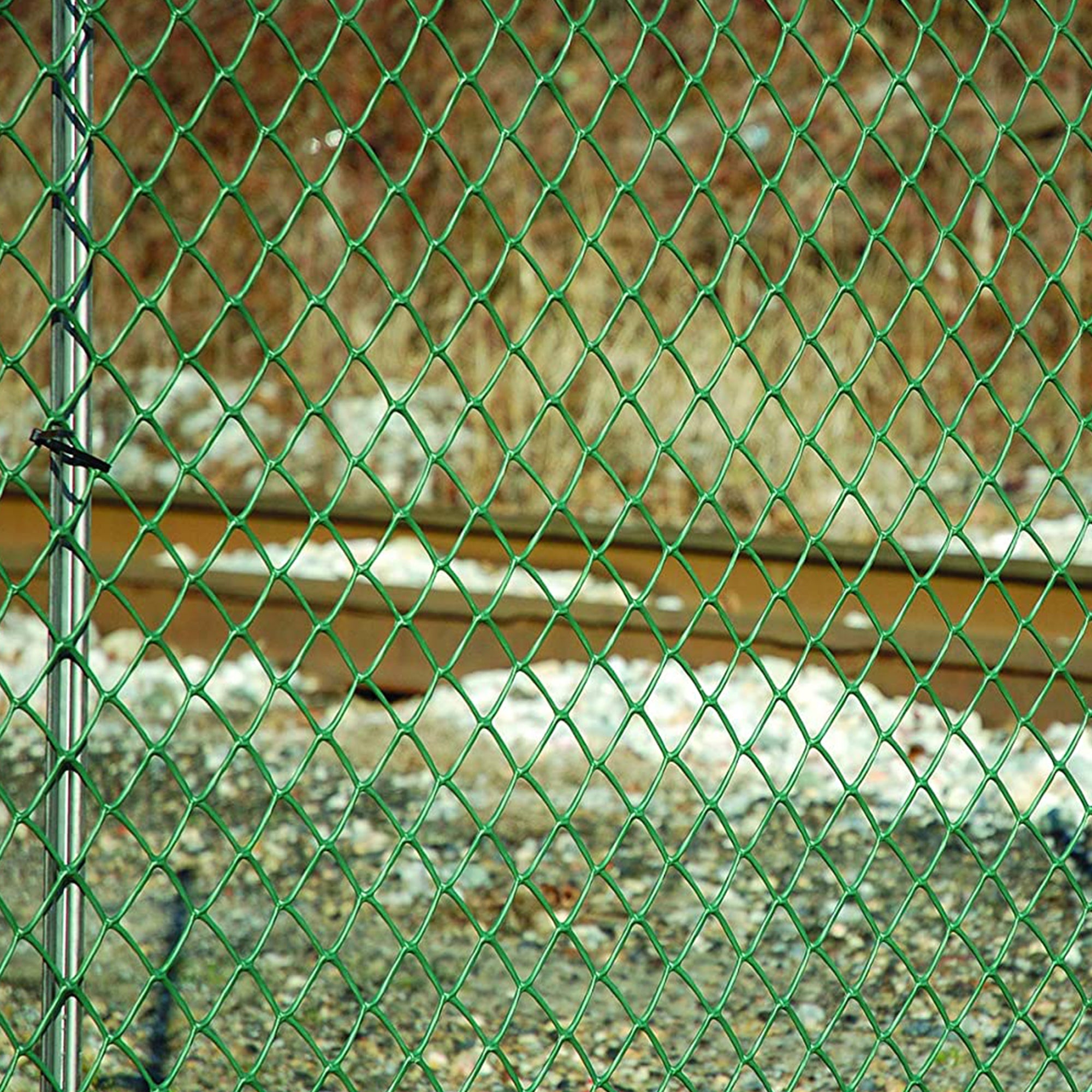 Tenax HDPE Plastic Commercial Mesh Sentry Secura Fencing, 4 x 50 Feet, Green - VMInnovations