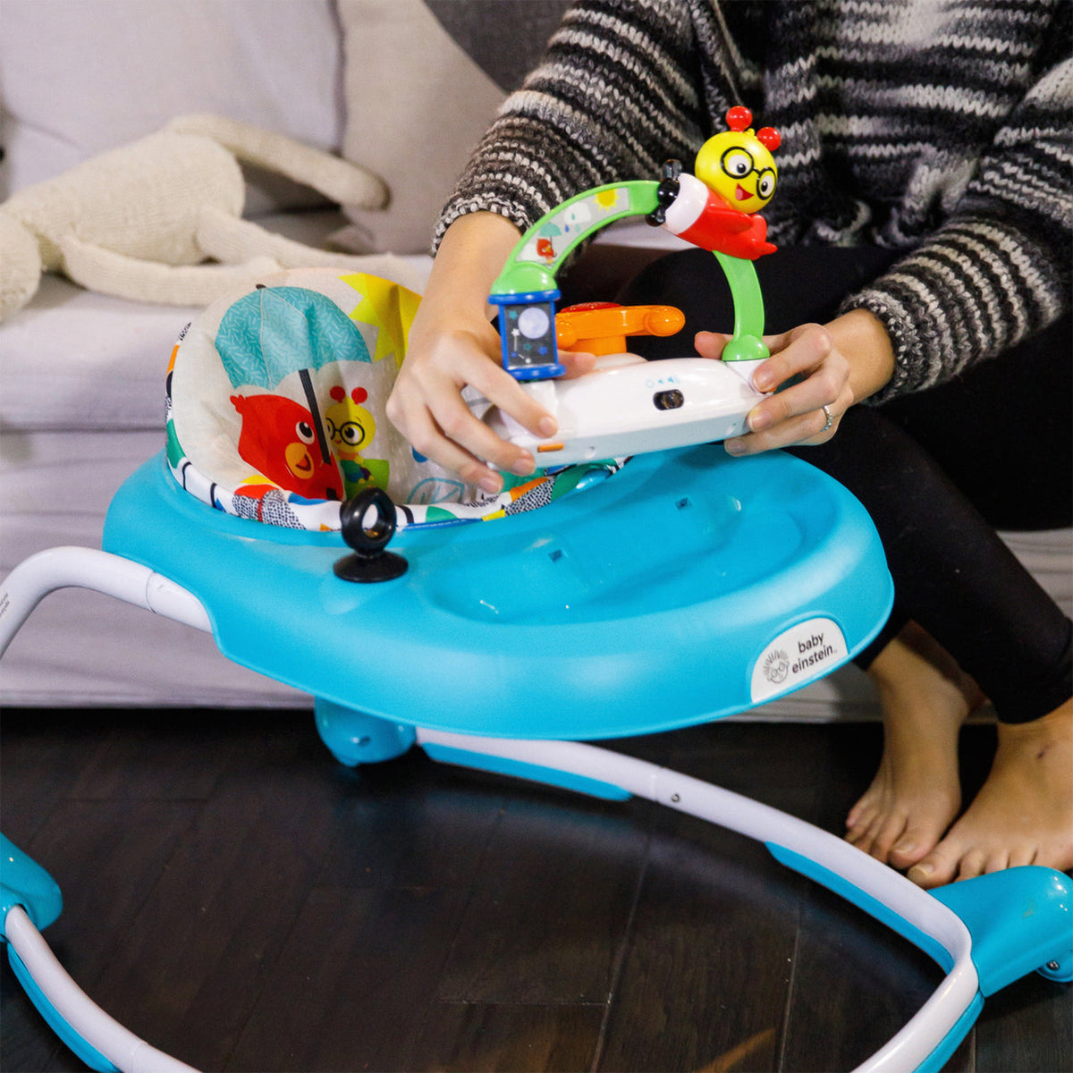 Baby Einstein Sky Explorers Walker w/ Wheels and Activity Center, 6 Months & Up - VMInnovations