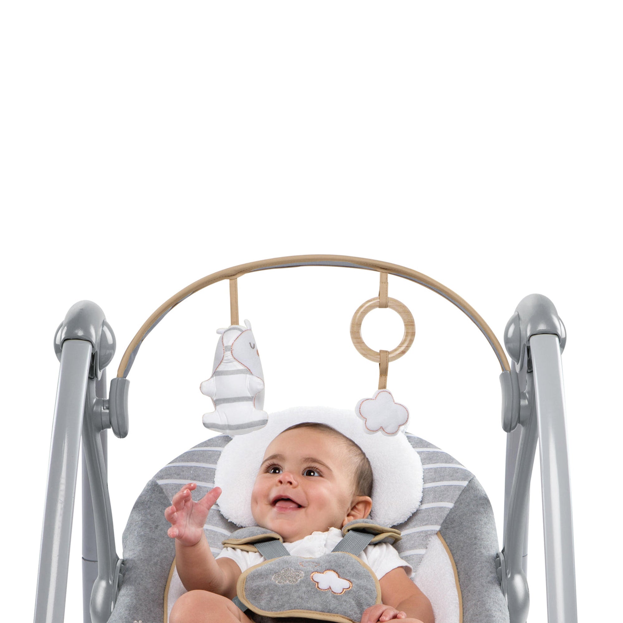 Ingenuity Boutique Collection Baby Swing N Go Portable Rocker Chair (Used) - VMInnovations
