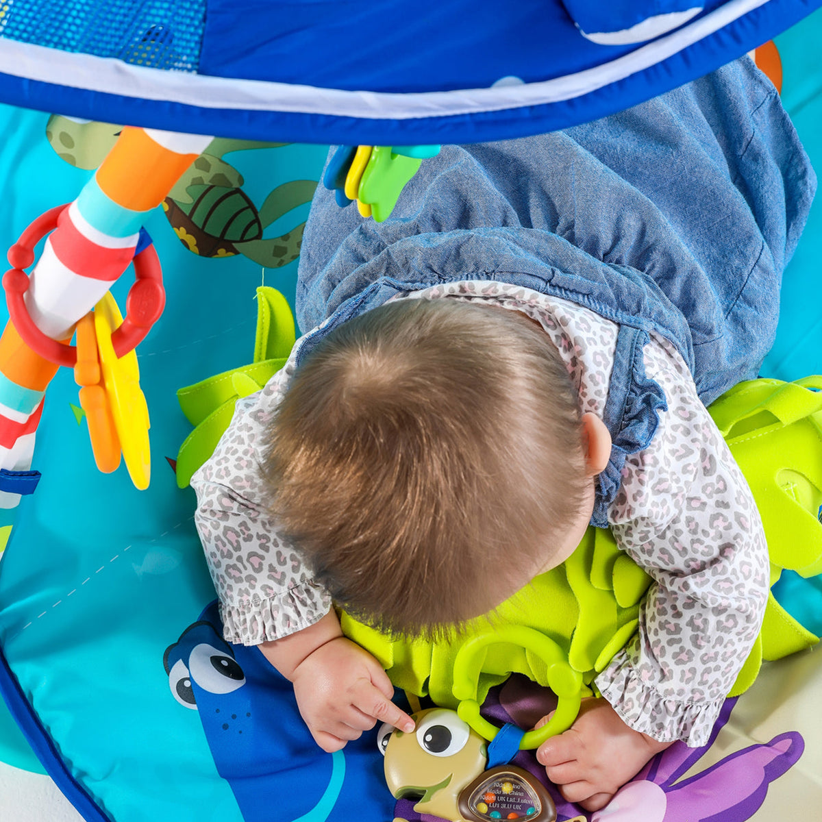 Bright Starts Disney Baby Finding Nemo Lights and Music Infant Activity Gym Mat - VMInnovations