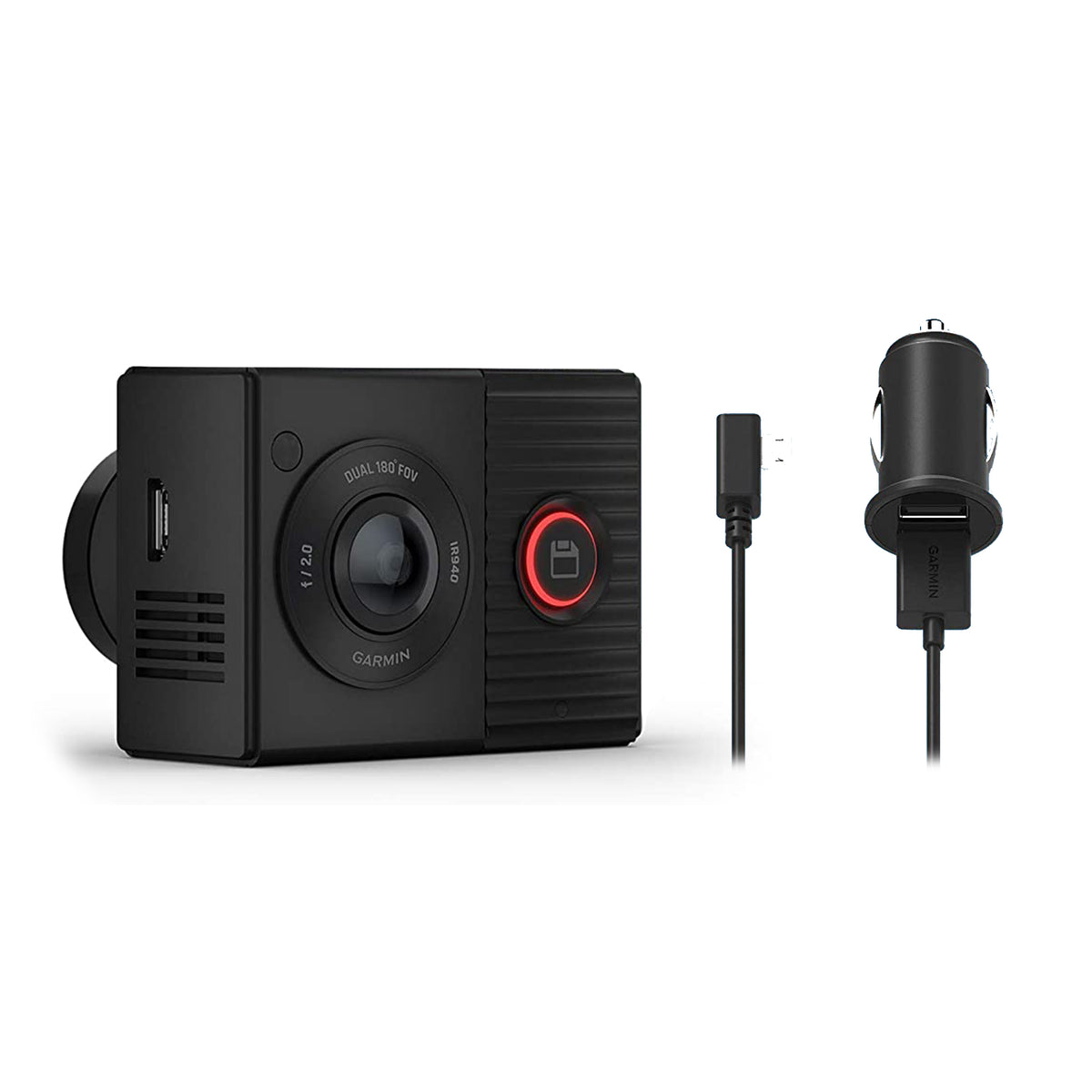 Garmin Dual Front and Rear Lens GPS Car Dash Camera with Night Vision (Open Box)