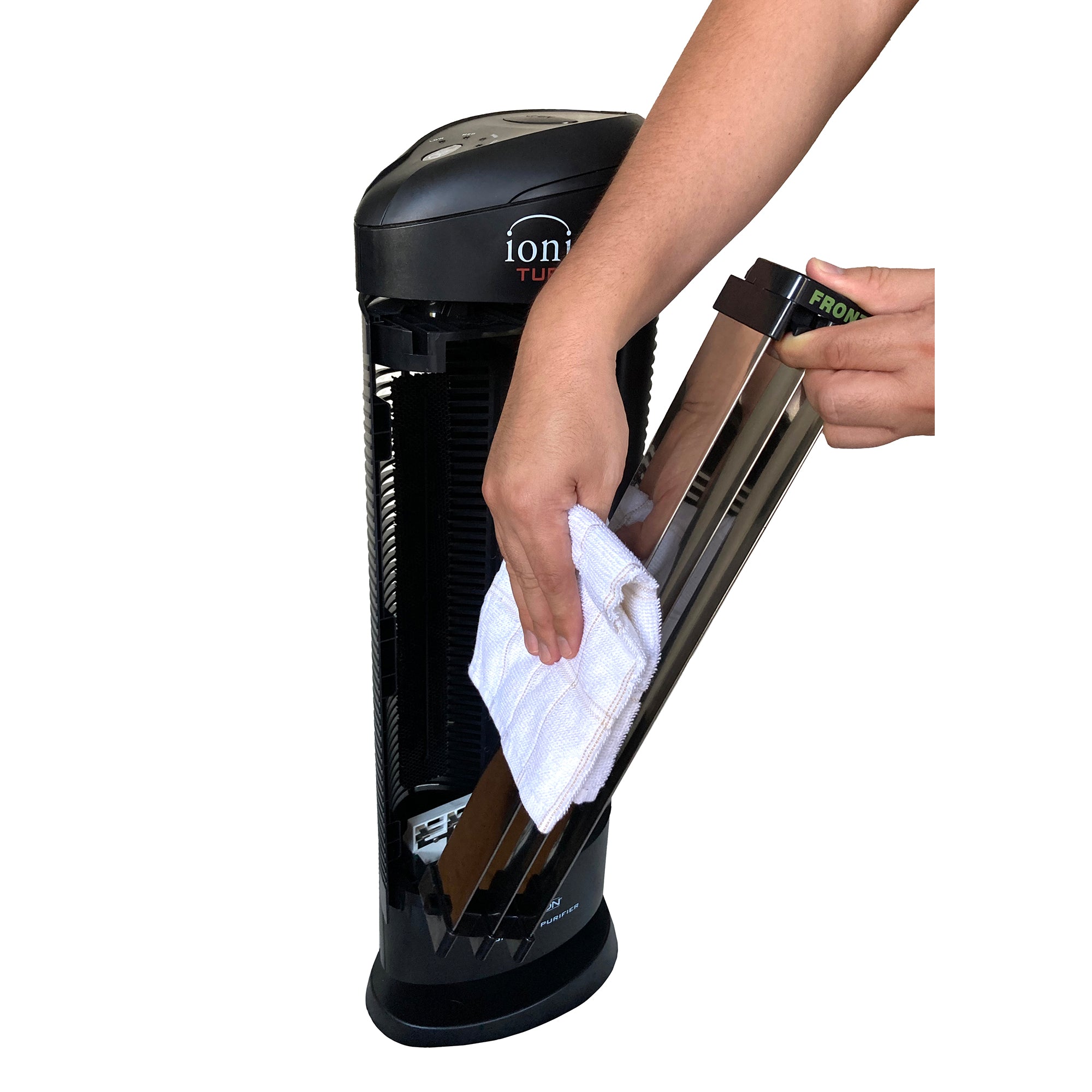 ENVION Ionic Pro Turbo Medium to Large Room HEPA Air Purifier Tower w/ 3 Speeds - VMInnovations