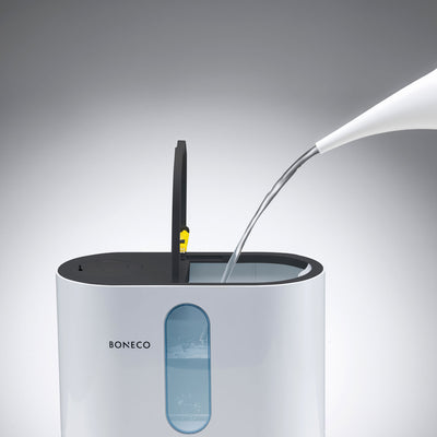 Boneco U350 Top Fill Ultrasonic Humidifier w/ Warm or Cool Mist and LED Display