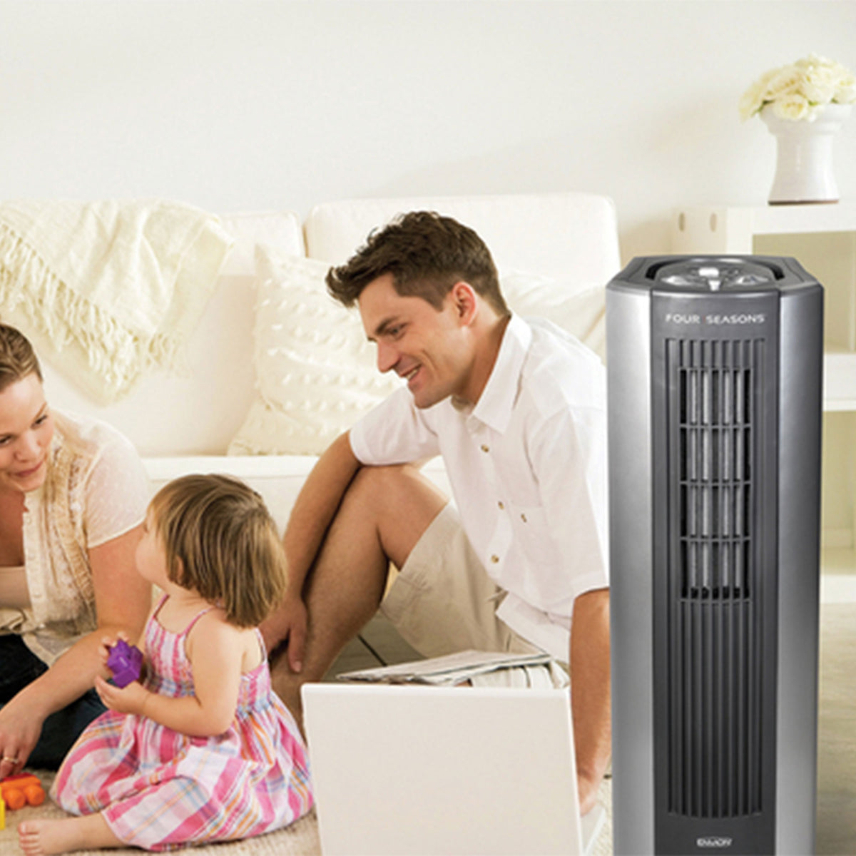 Envion 4 Seasons Large Room 4 in 1 Air Purifier, Heater, Fan & Humidifier (Used)