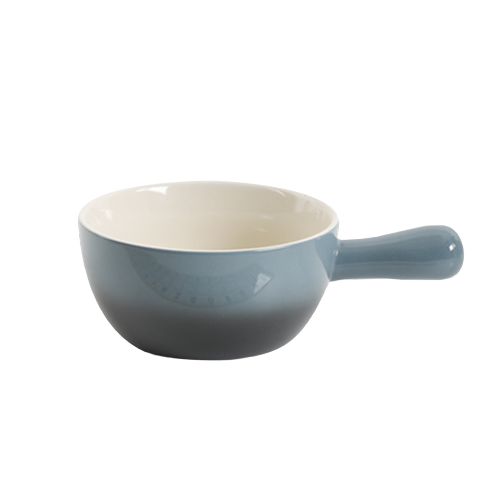 Crock-Pot 7 Qt Dutch Oven, Gray, with 22 Oz Stoneware Soup Bowls, Gray (2-Pack) - VMInnovations