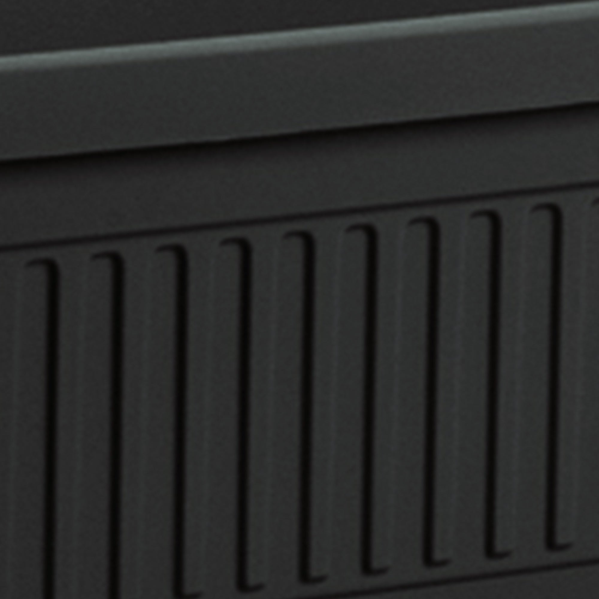 HC Companies 30 Inch Fluted Plastic Venetian Garden Flower Window Box, Black - VMInnovations