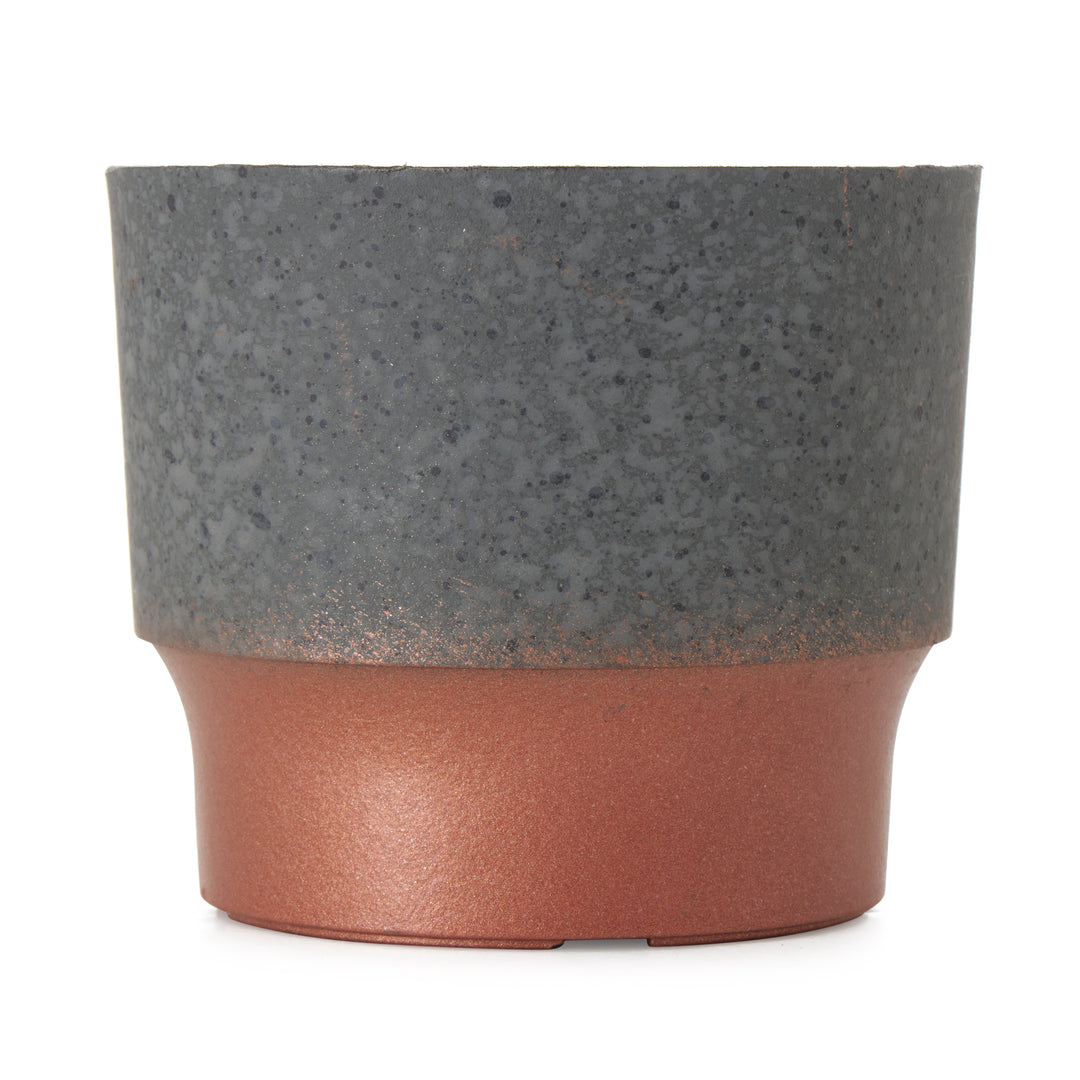 The HC Companies 3in Sprite Succulent Planter Pot, Faux Concrete Copper (2 Pack) - VMInnovations