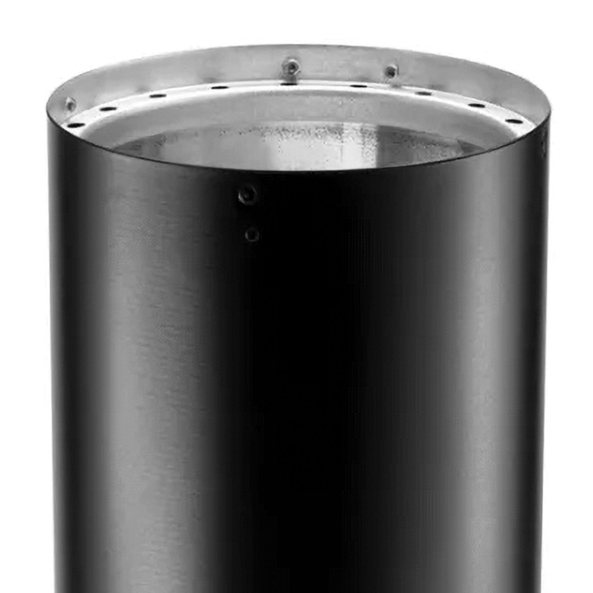 DuraVent DVL Galvanized Steel Double Wall Stove Pipe, 8x48 Inch, Black(Open Box) - VMInnovations