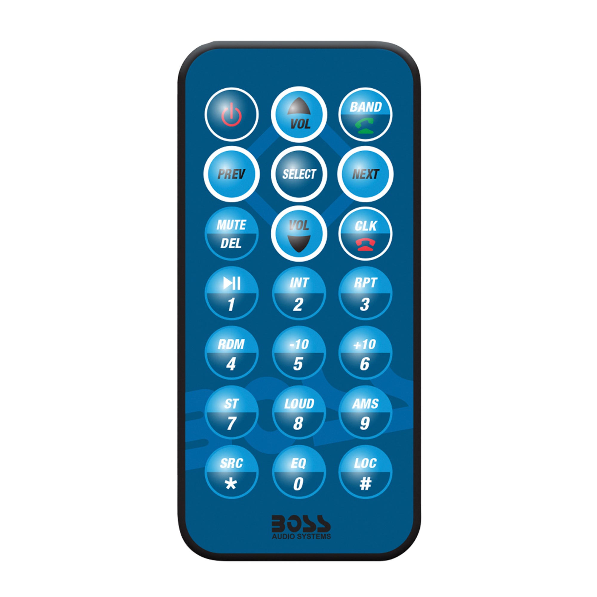 BOSS Audio Single-DIN Mech-Less Marine Audio Bluetooth Multimedia Player, White - VMInnovations