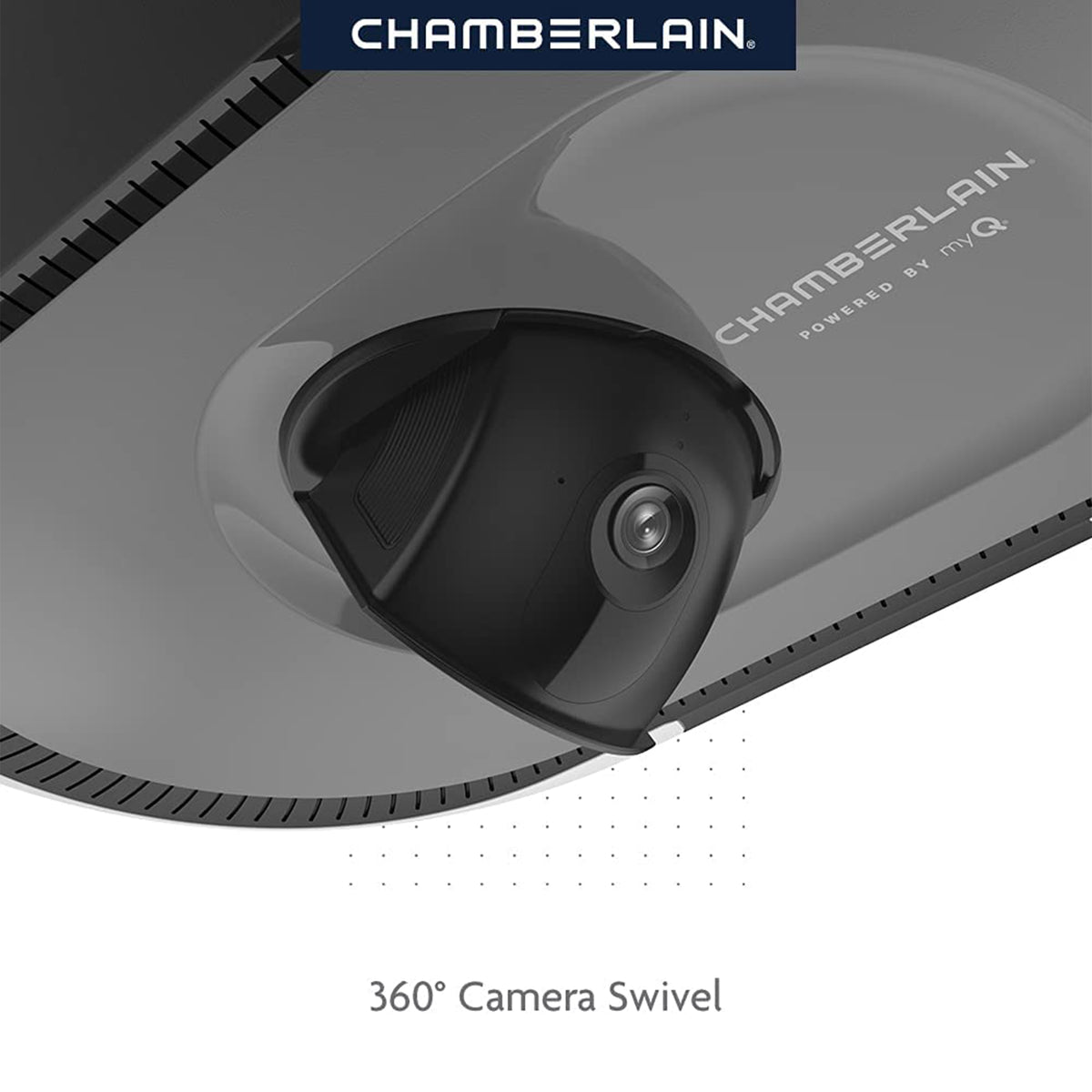 CHAMBERLAIN B6753T Garage Door Opener w/ LED Light and Camera (For Parts)