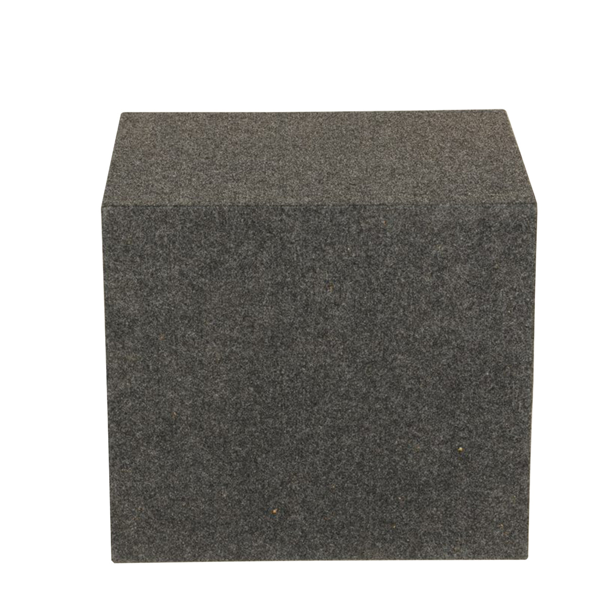 QPower 12" Single Sealed Vehicle Subwoofer Enclosure Woofer Box, Gray (Open Box)