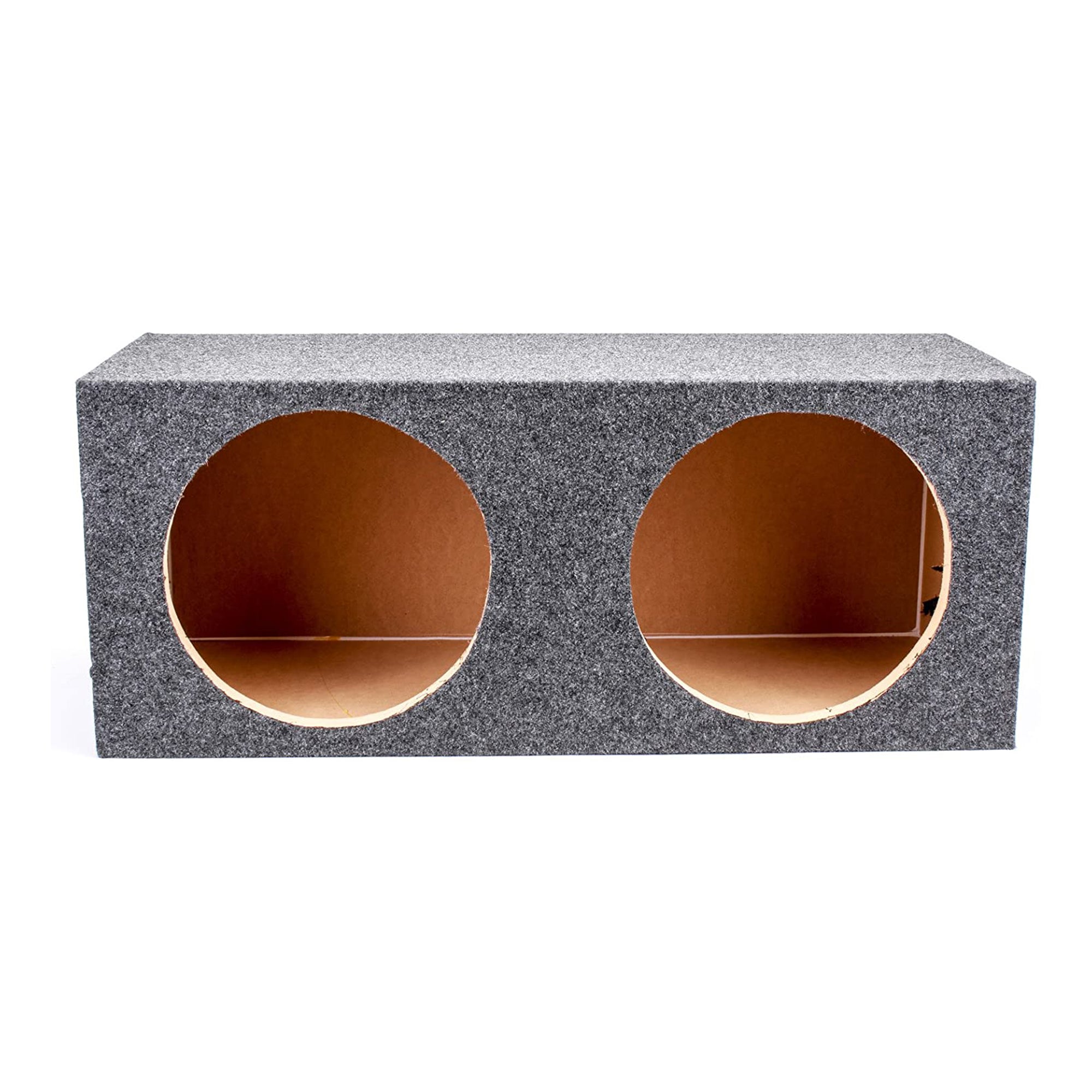 QPower 12" Heavy-Duty Sealed Vehicle Subwoofer Enclosure Woofer Box (Open Box) - VMInnovations