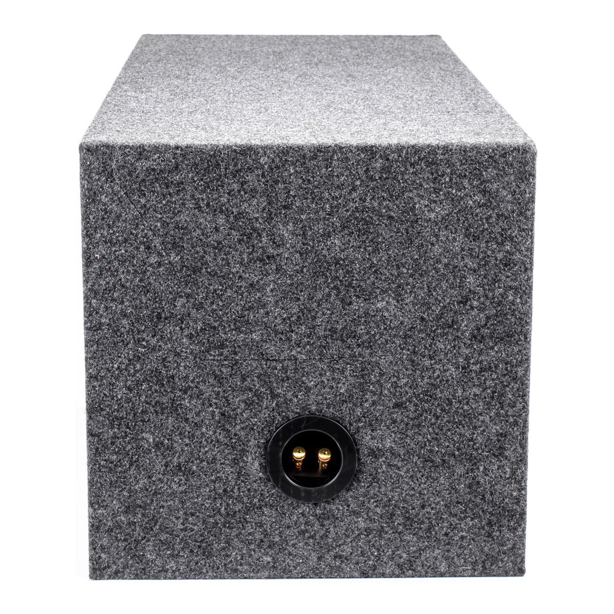 QPower 12" Heavy-Duty Sealed Vehicle Subwoofer Enclosure Woofer Box (Open Box) - VMInnovations