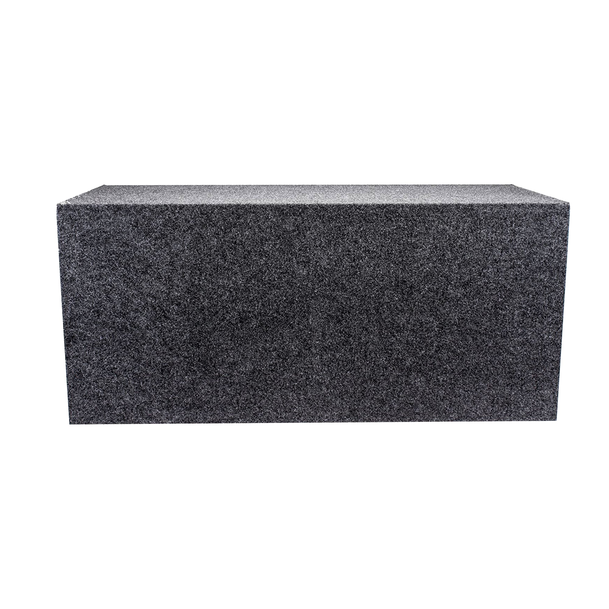 Q Power 2 Hole 15" Heavy Duty Subwoofer Enclosure, Universal Fit Sealed Sub Box - VMInnovations