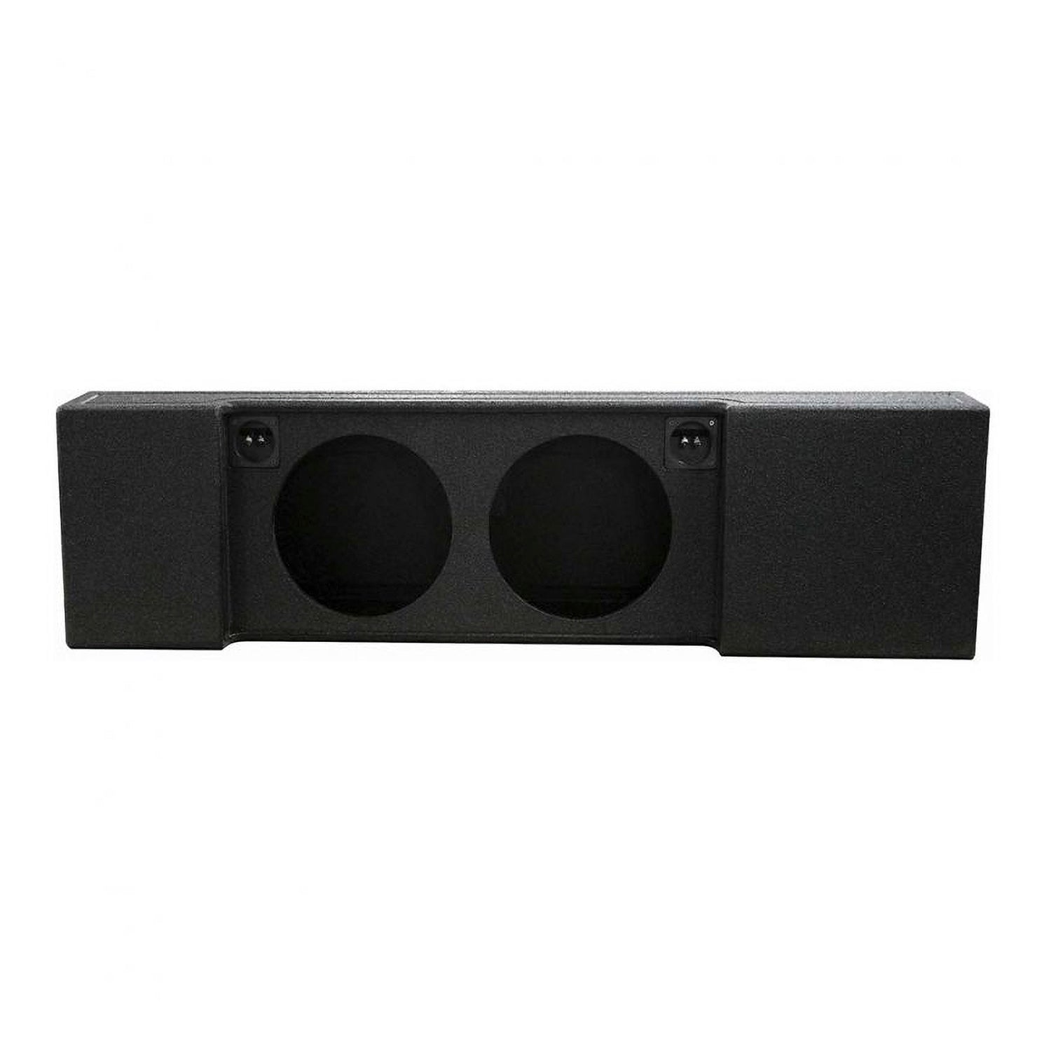 QPower Dual 12" Sub Box - Ford F150 SuperCrew 09-26, F250/F350 Super Duty 17-26