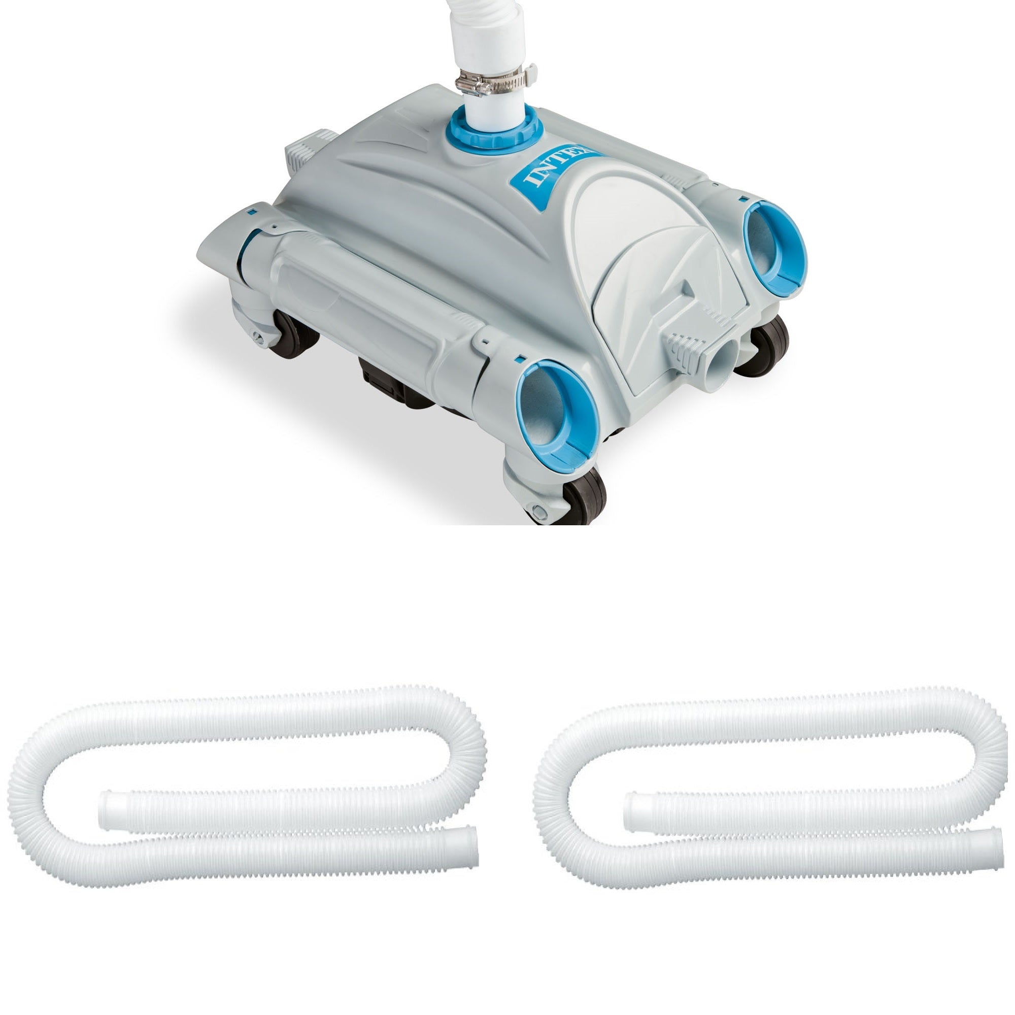 Intex Vacuum Cleaner w/ 24 Ft. Hose & Intex 1.25 Inch Dia. Hose 59 In(2 Pack) - VMInnovations