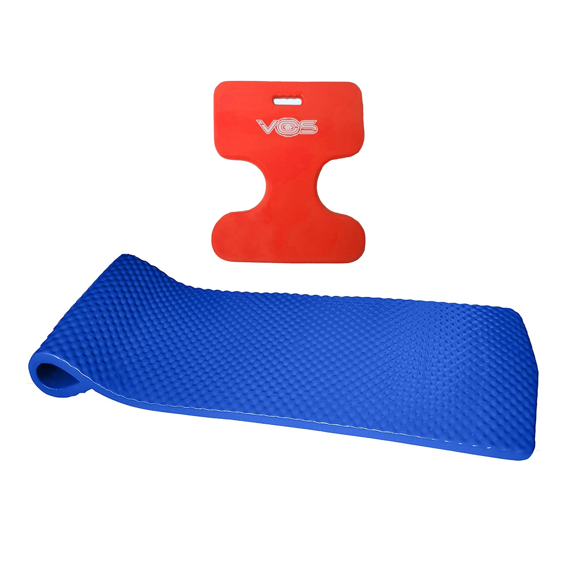 Vos 72" Chlorine Resistant Swimming Pool Float and Oasis Water Saddle Float Seat - VMInnovations