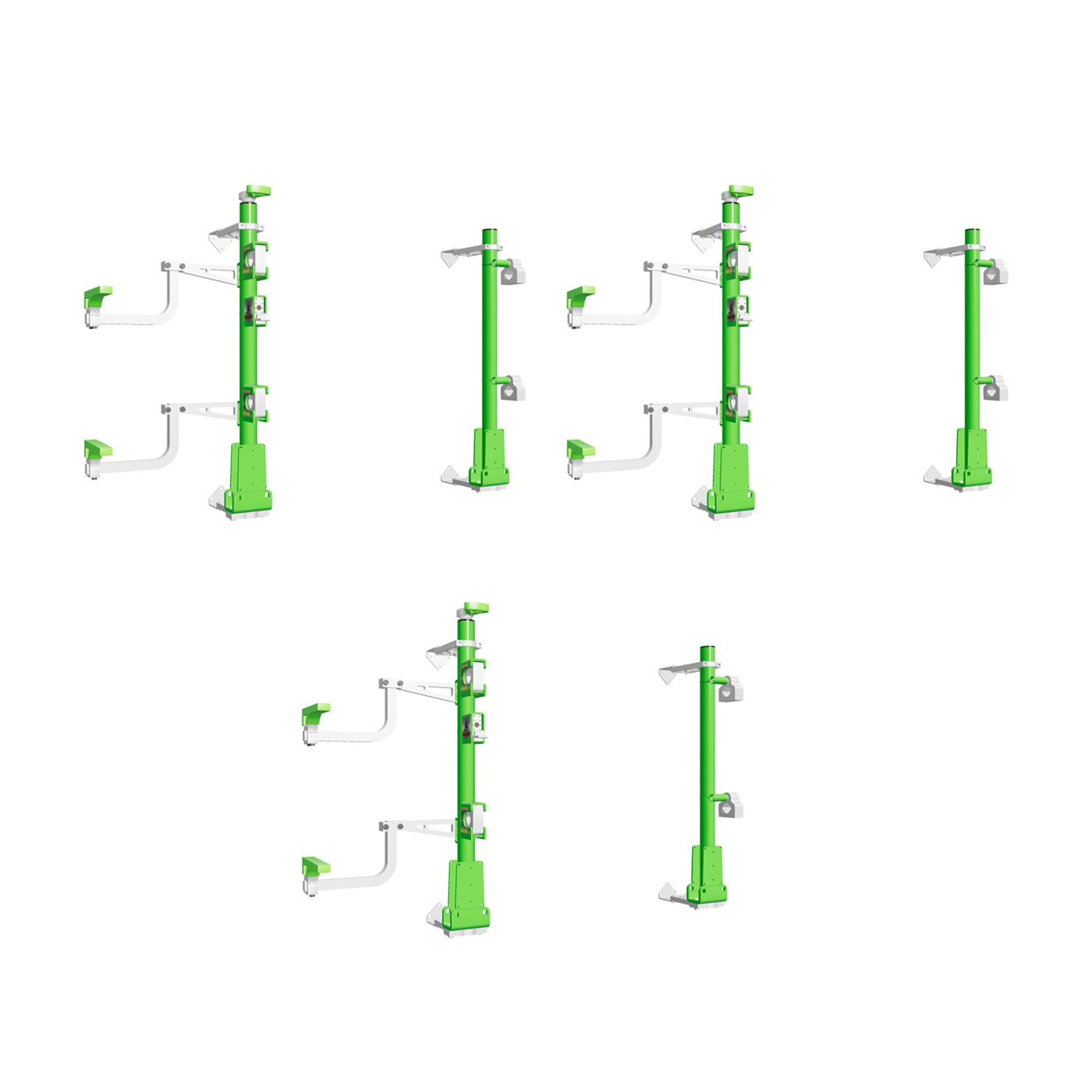 Green Touch Industries Xtreme Pro Series 2 Position Line Trimmer Rack (3 Pack) - VMInnovations