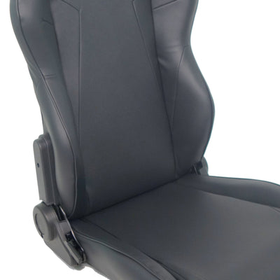 GTR Simulator S105LBK Adjustable GTA Simulation Gaming Chair, Midnight Black