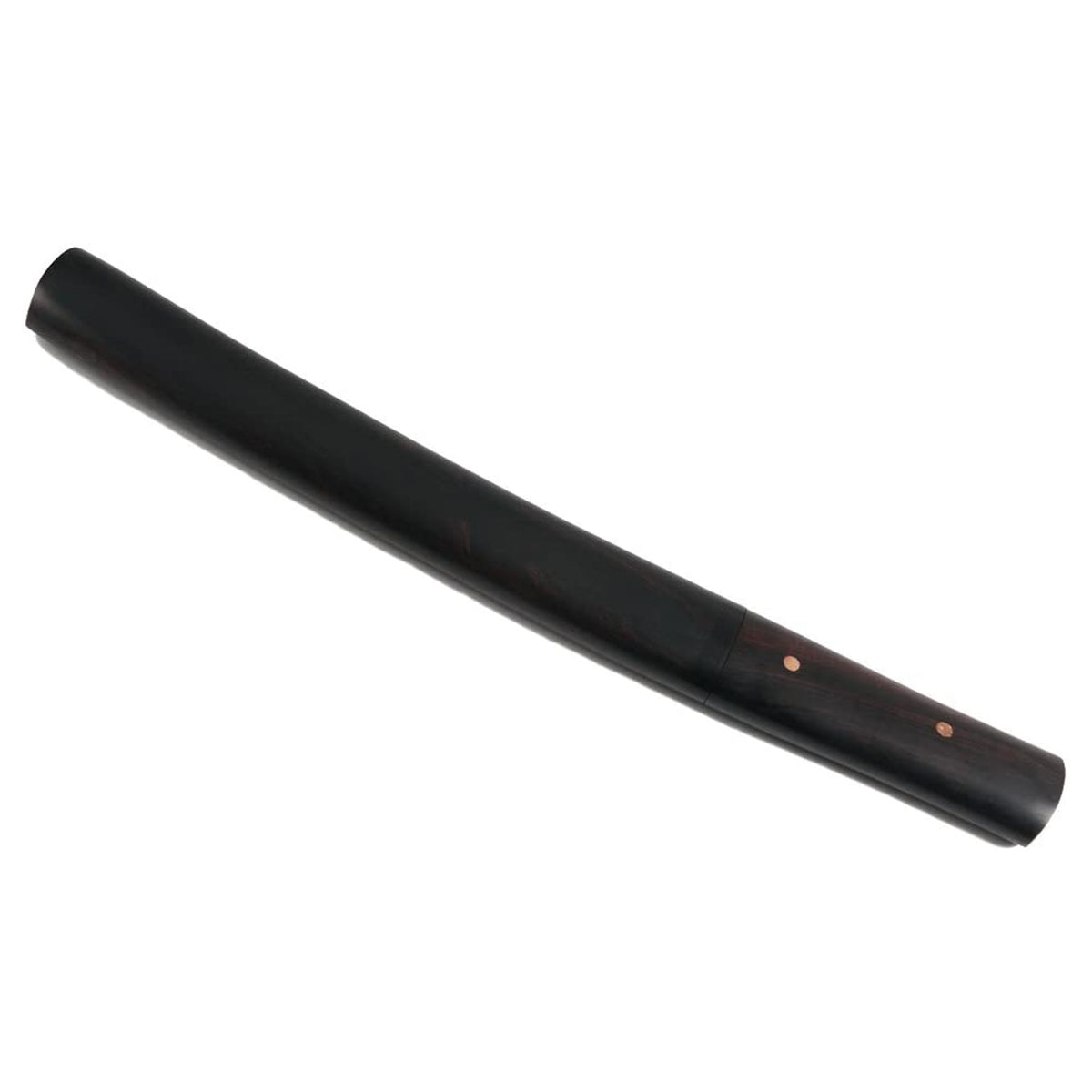Siwode Short Sharp Handmade Katana with Ebony Sheathe and Bamboo Nails, 15 Inch - VMInnovations