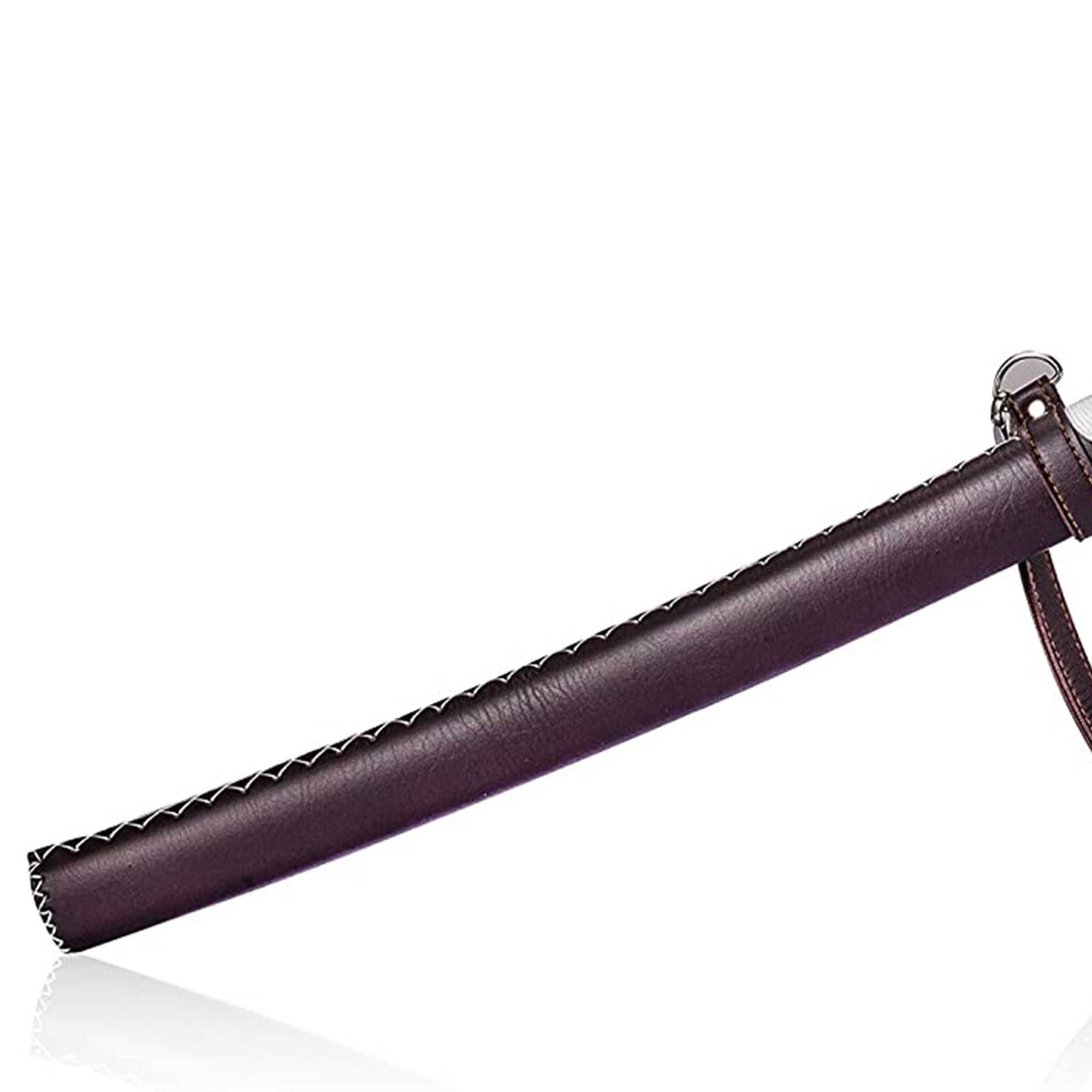 Siwode 40" Hand Forged The Walking Dead Michonne's Katana Sword, Biohazard Logo