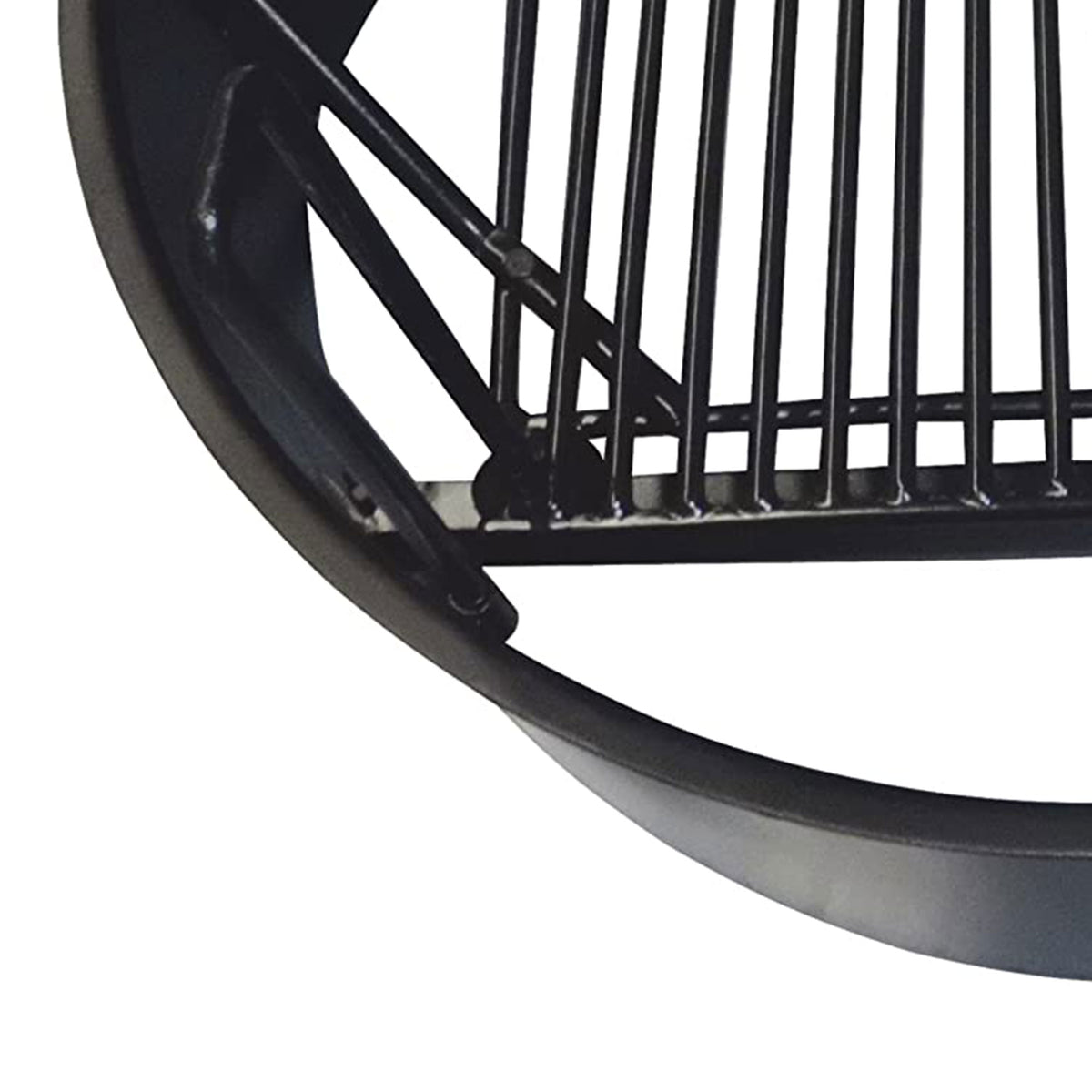 Yard Tuff YTF-36FRG Steel 36 Inch Fire Pit Ring with Adjustable Cooking Grate