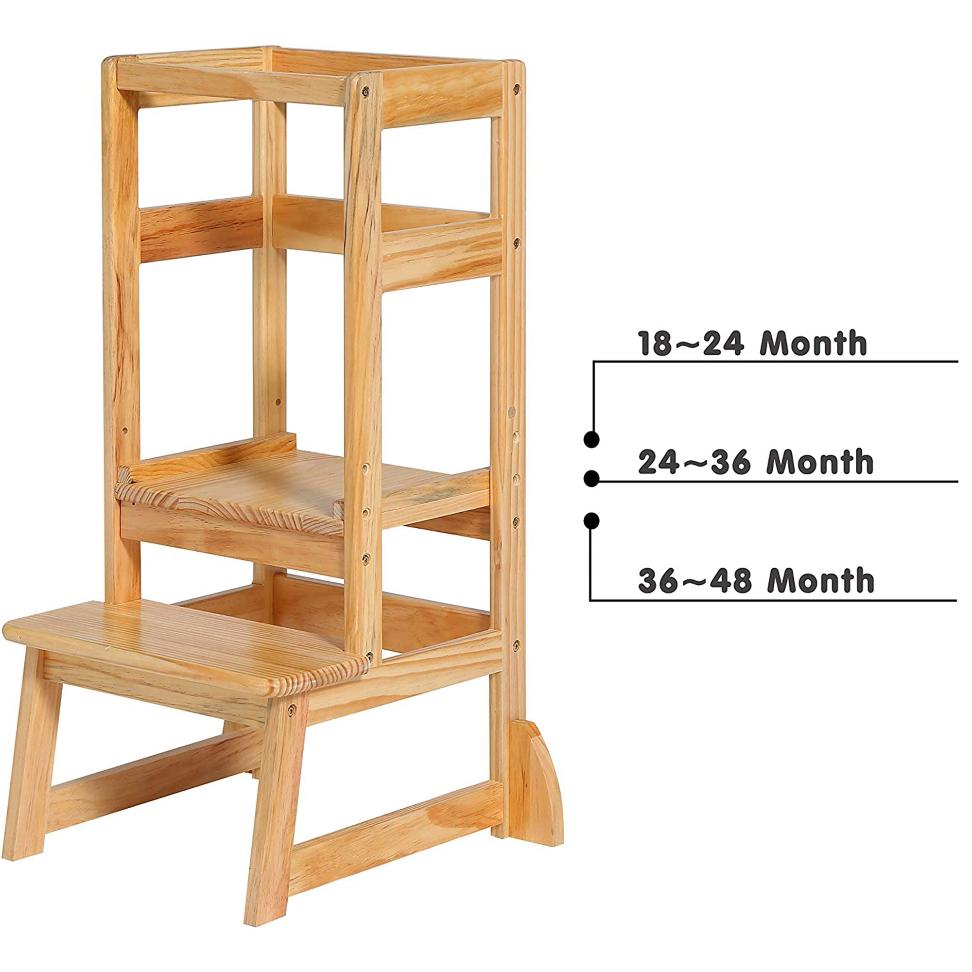SDADI LT05N Mother's Helper Adjustable Height Kids Kitchen Step Stool(For Parts)